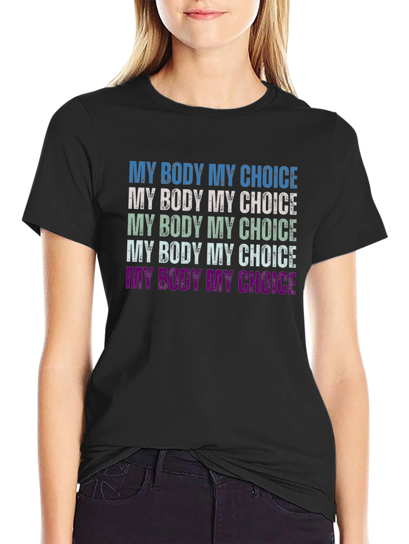 My Body My Choice T-Shirt Pro Choice Feminist Tee