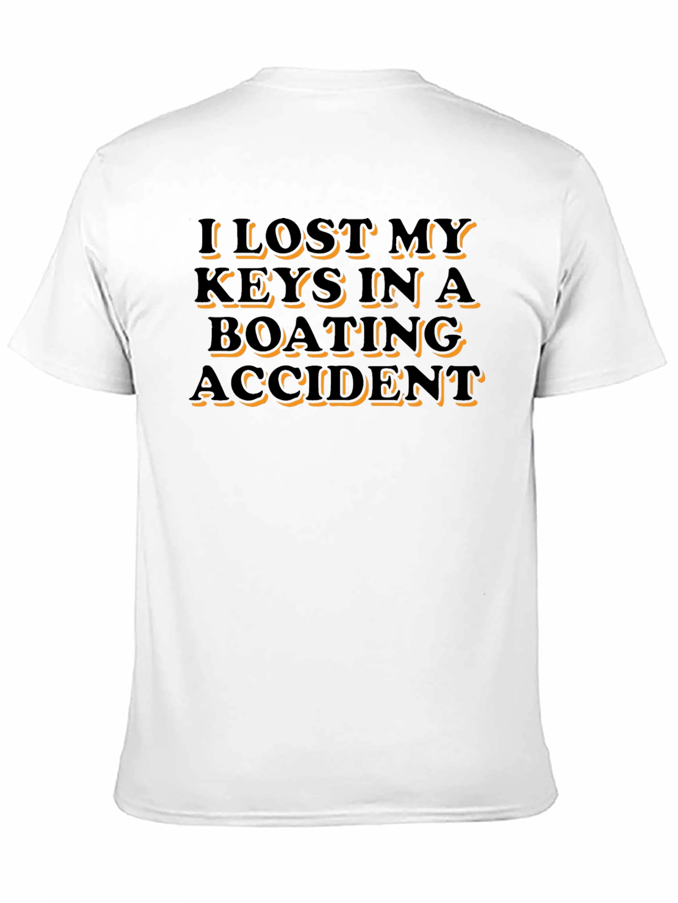 Humorous Keys Boating Accident Graphic Tee