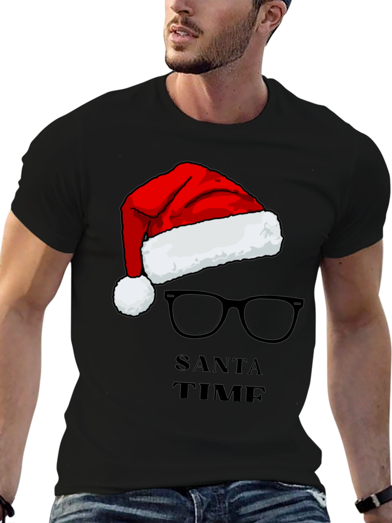 Santa Time T-Shirt - Holiday Apparel