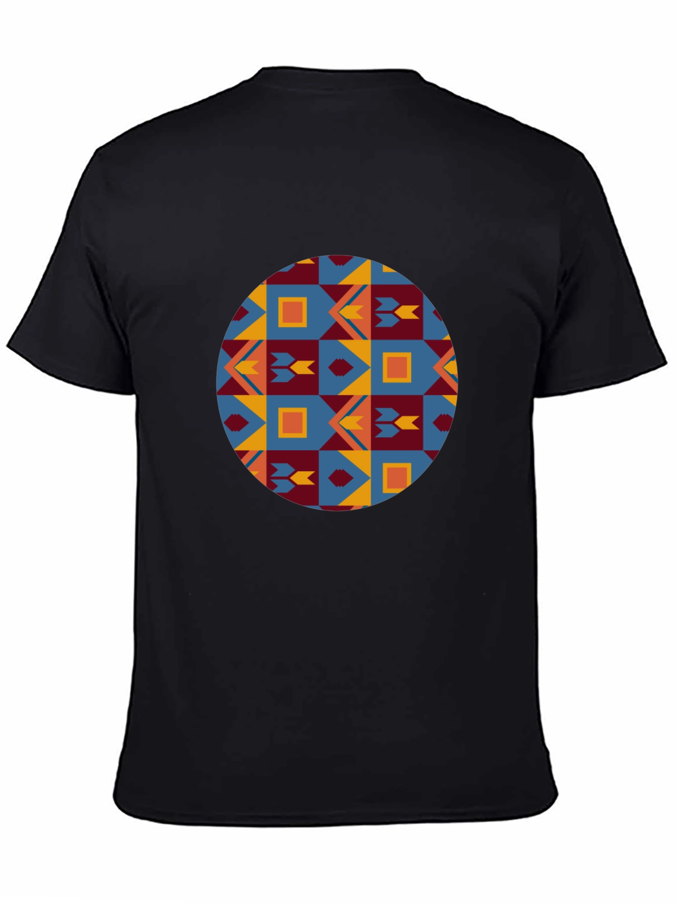 Geometric Circle Pattern Tee