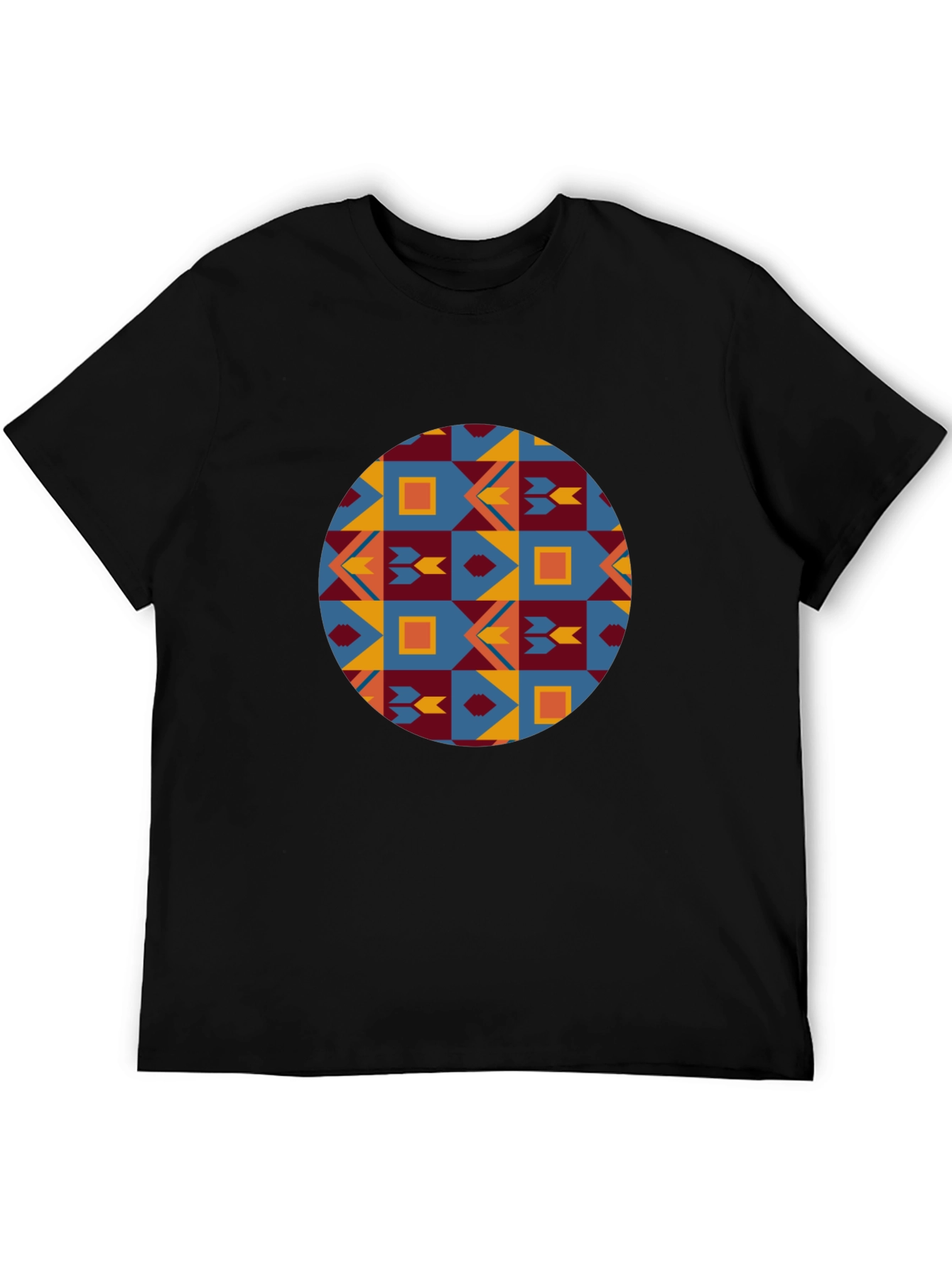 Geometric Circle Pattern Tee
