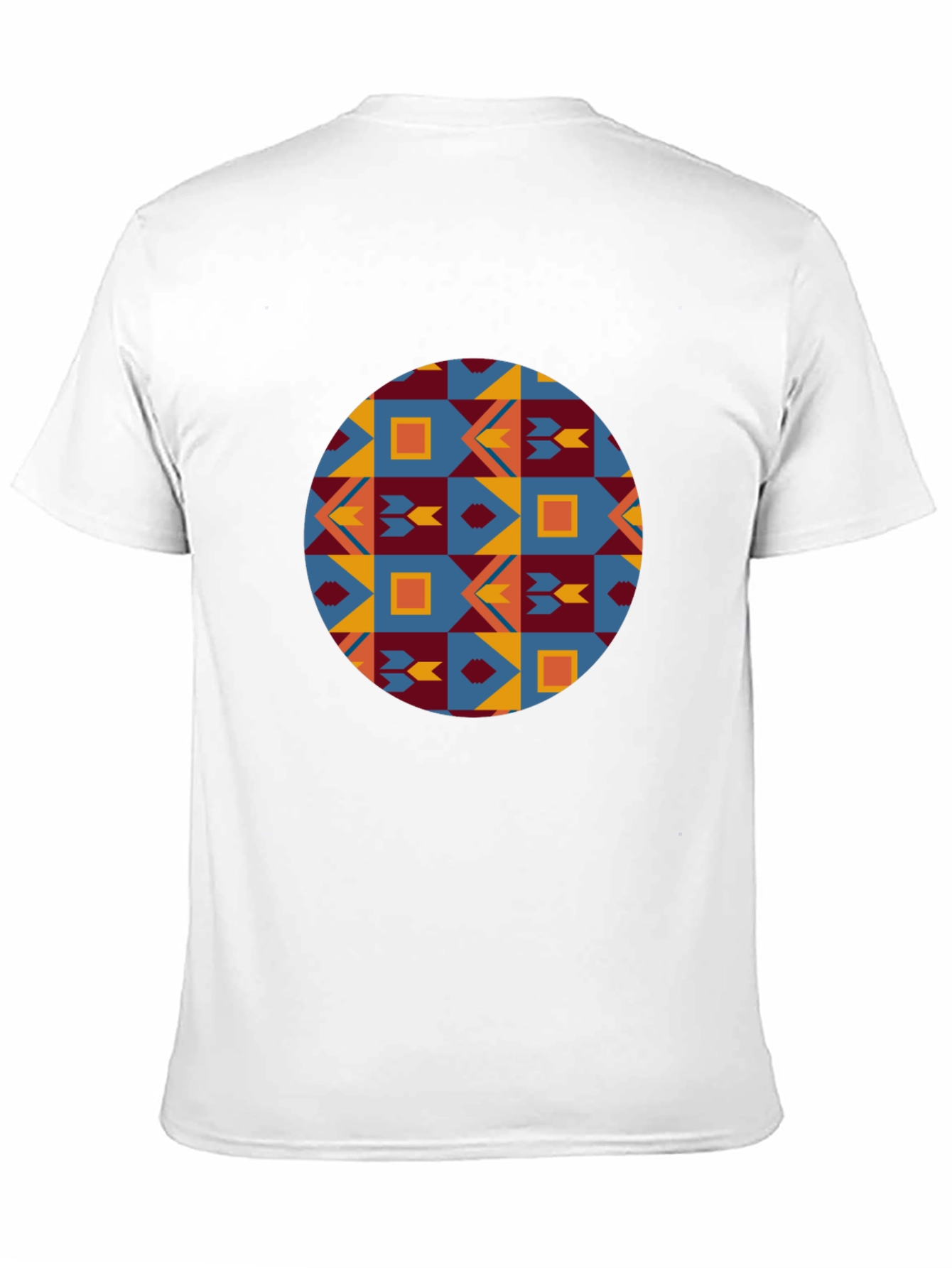 Geometric Circle Pattern Tee
