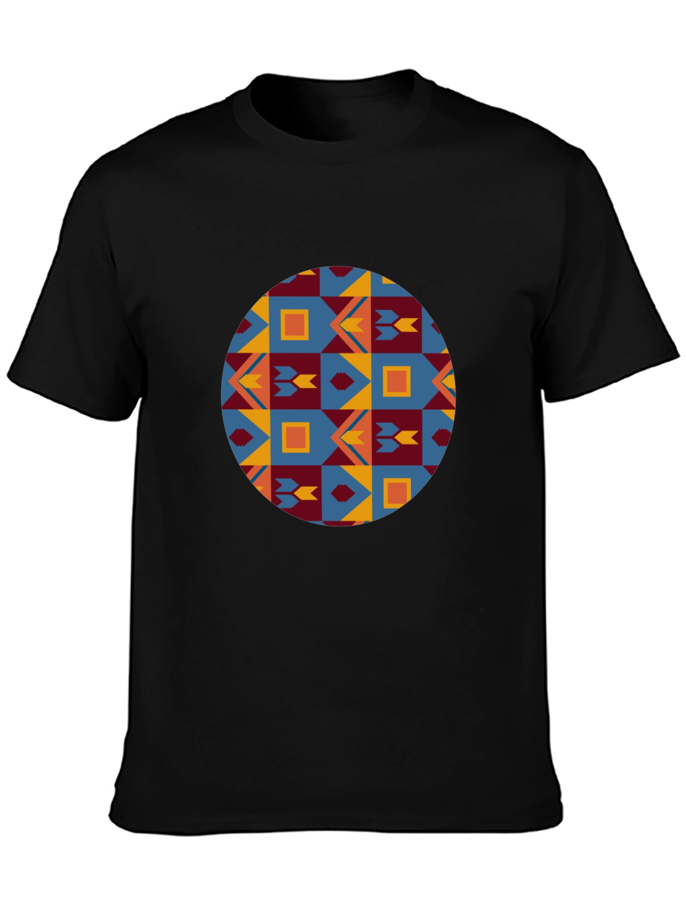 Geometric Circle Pattern Tee