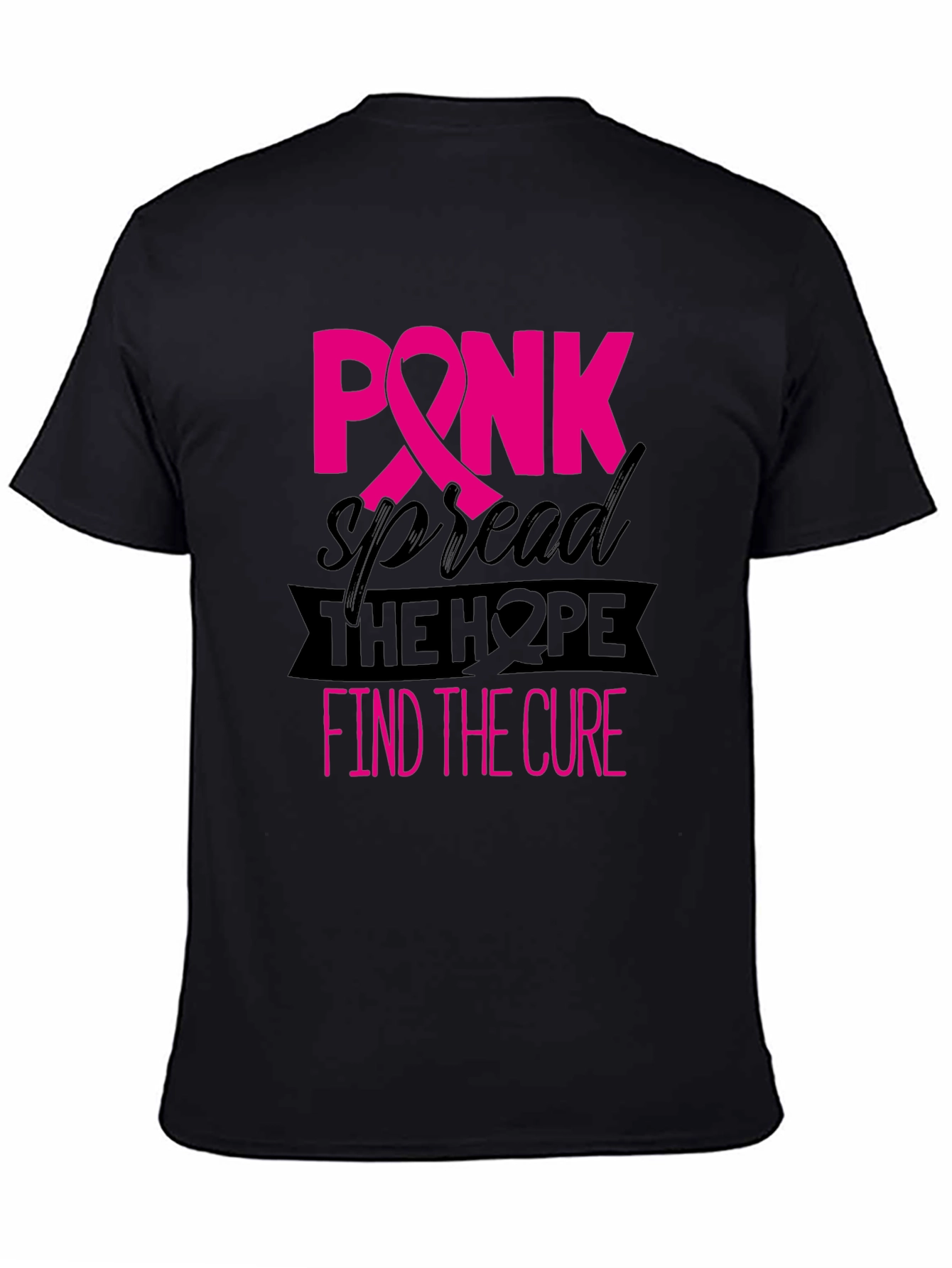 Pink Ribbon Breast Cancer Awareness T-Shirt