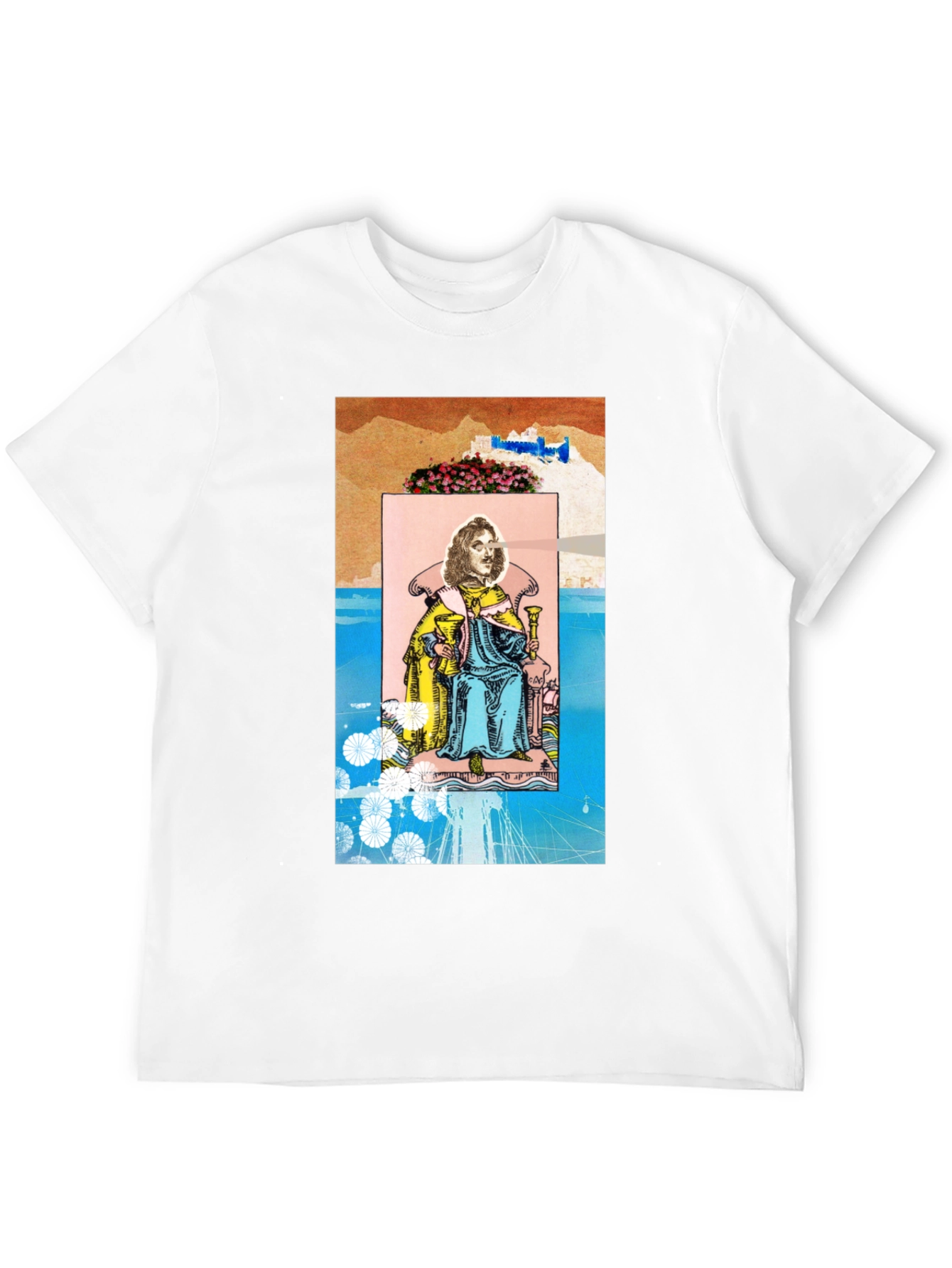 King of Cups Tarot Card Graphic T-Shirt