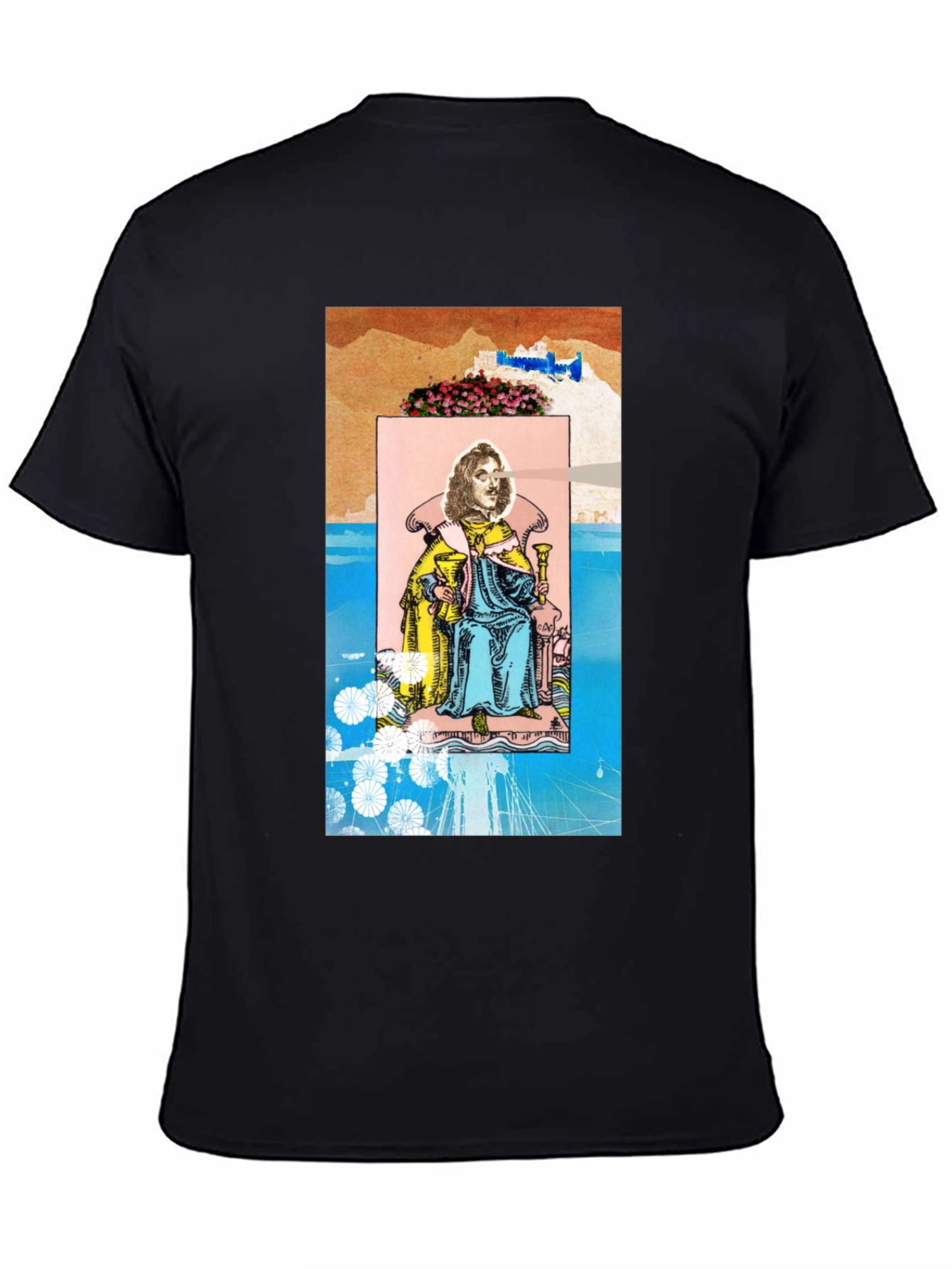 King of Cups Tarot Card Graphic T-Shirt