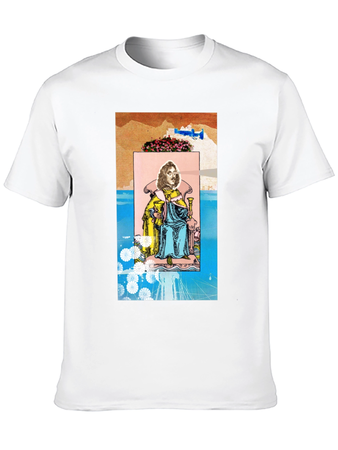 King of Cups Tarot Card Graphic T-Shirt