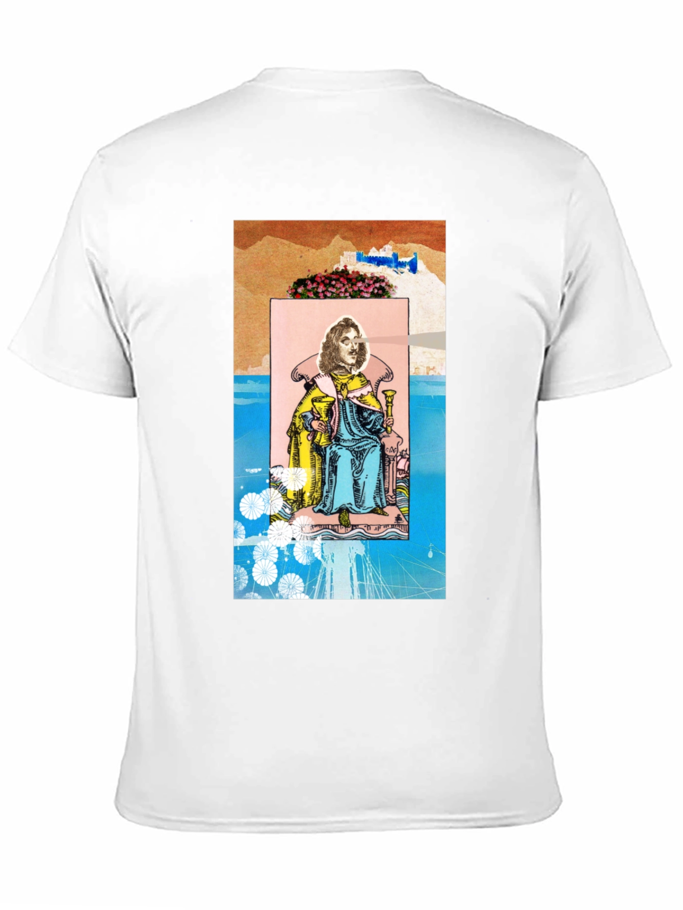 King of Cups Tarot Card Graphic T-Shirt