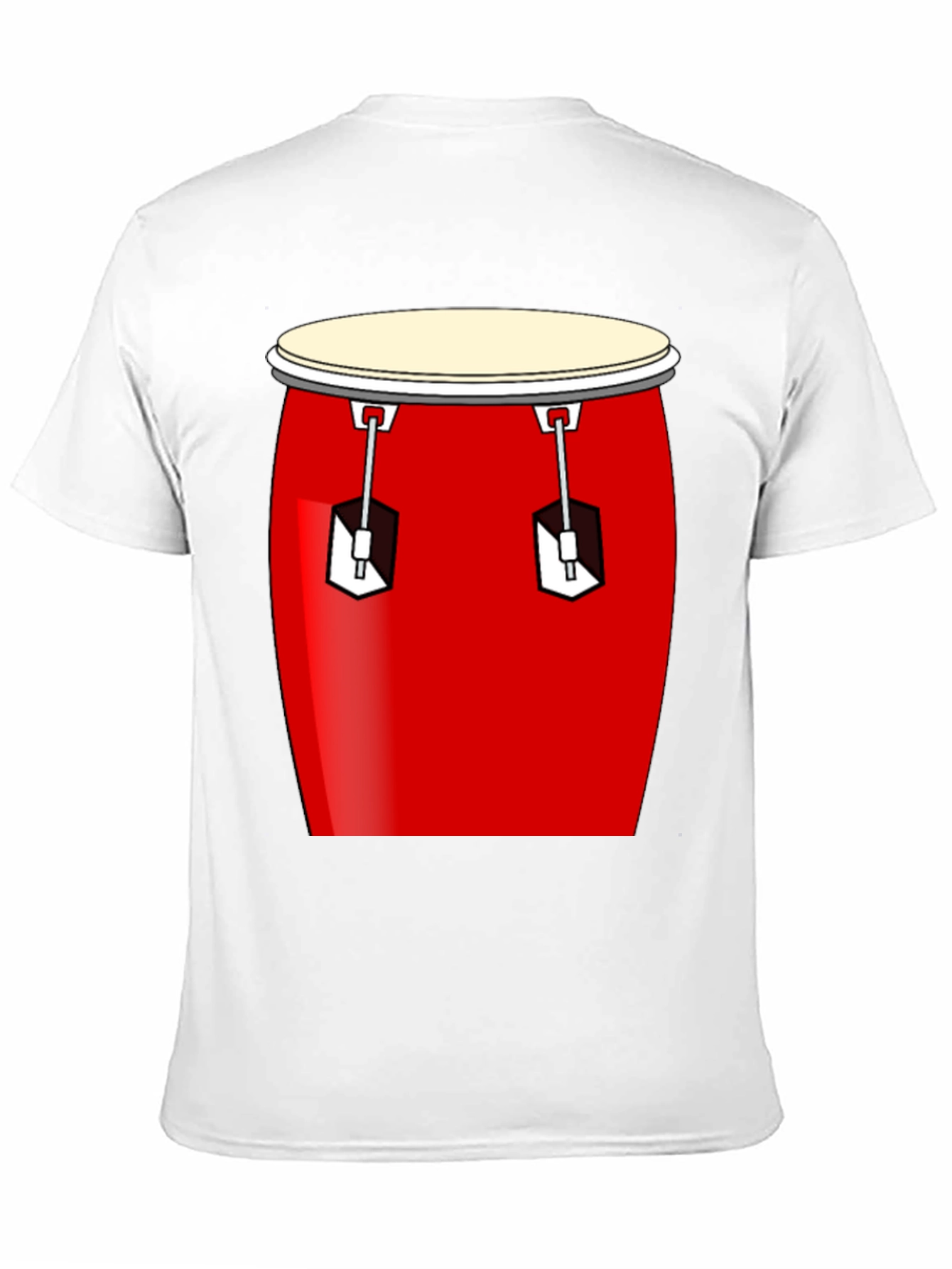 Conga Drum Graphic Tee - Black