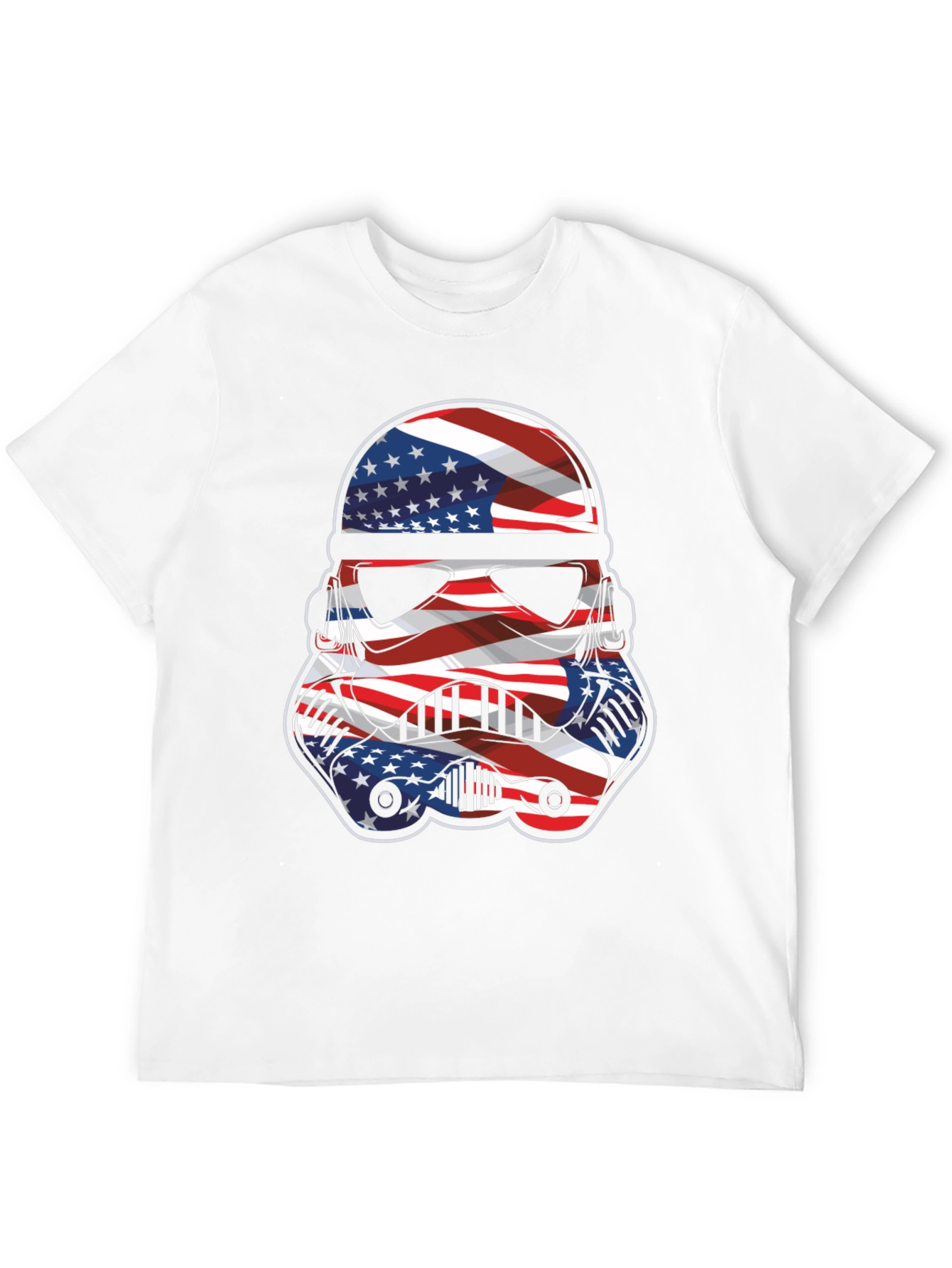 American Flag Stormtrooper Graphic Tee