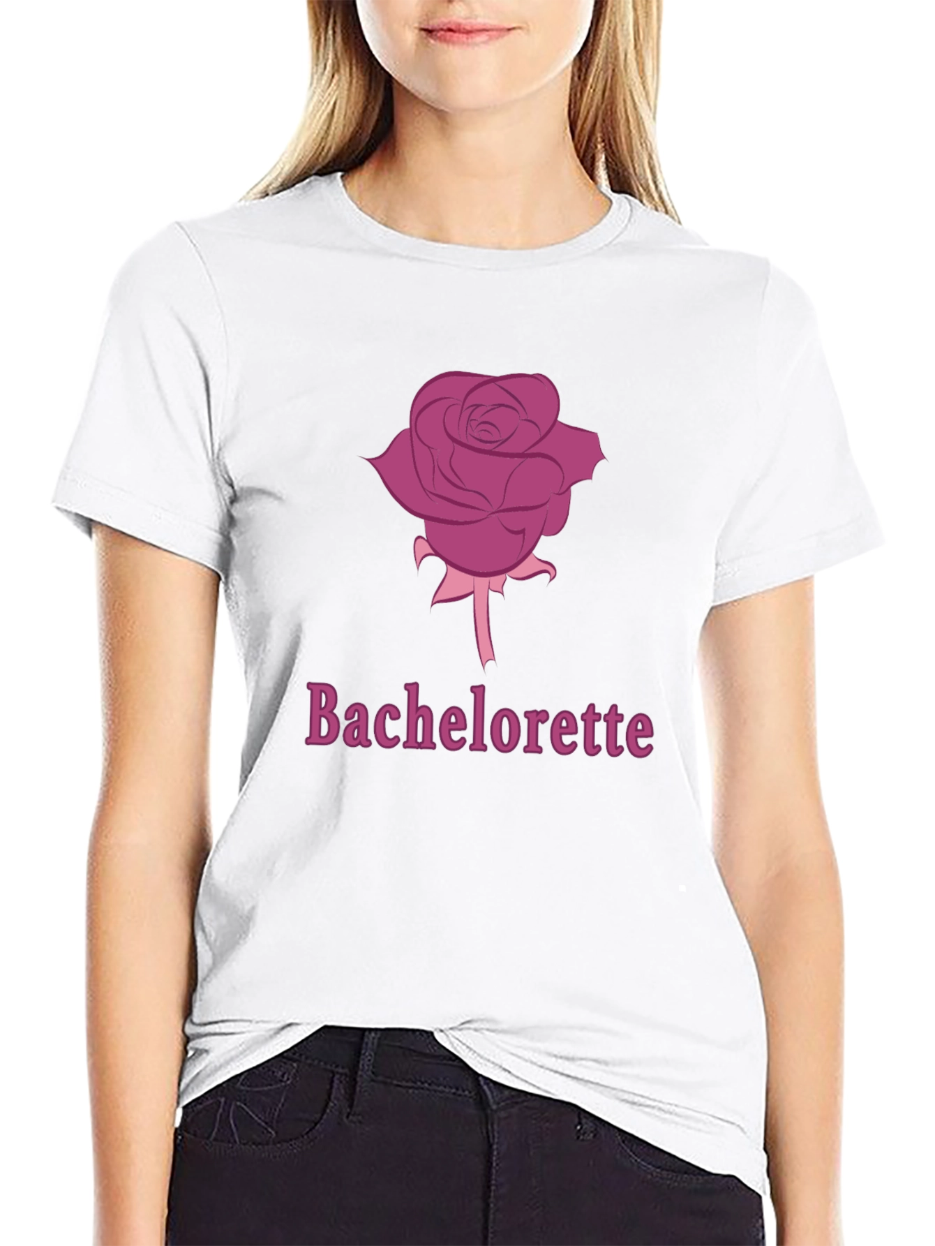 Bachelorette Rose Graphic T-Shirt