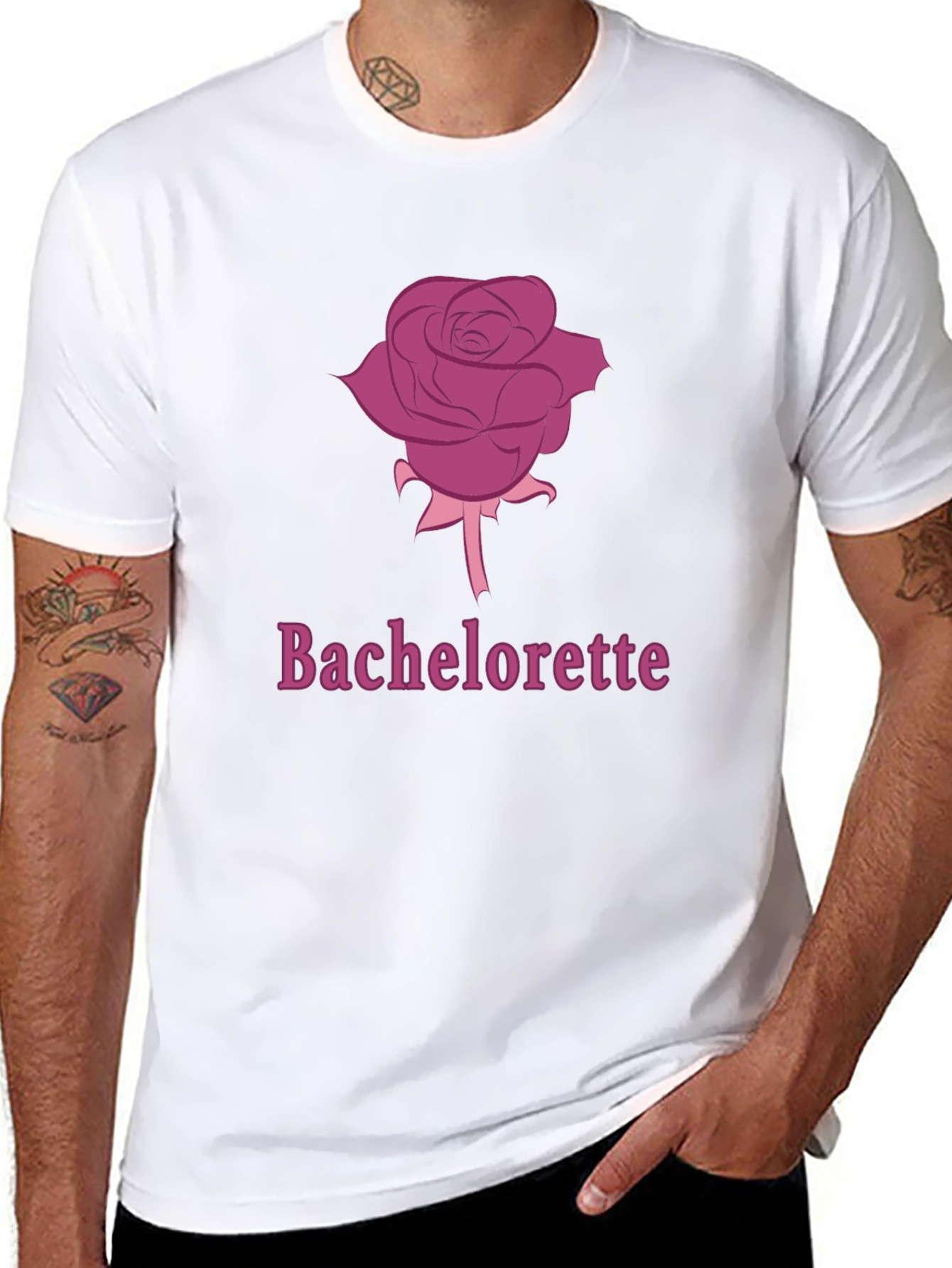Bachelorette Rose Graphic T-Shirt
