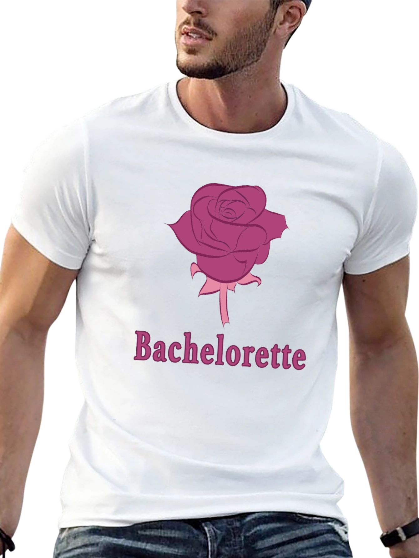 Bachelorette Rose Graphic T-Shirt