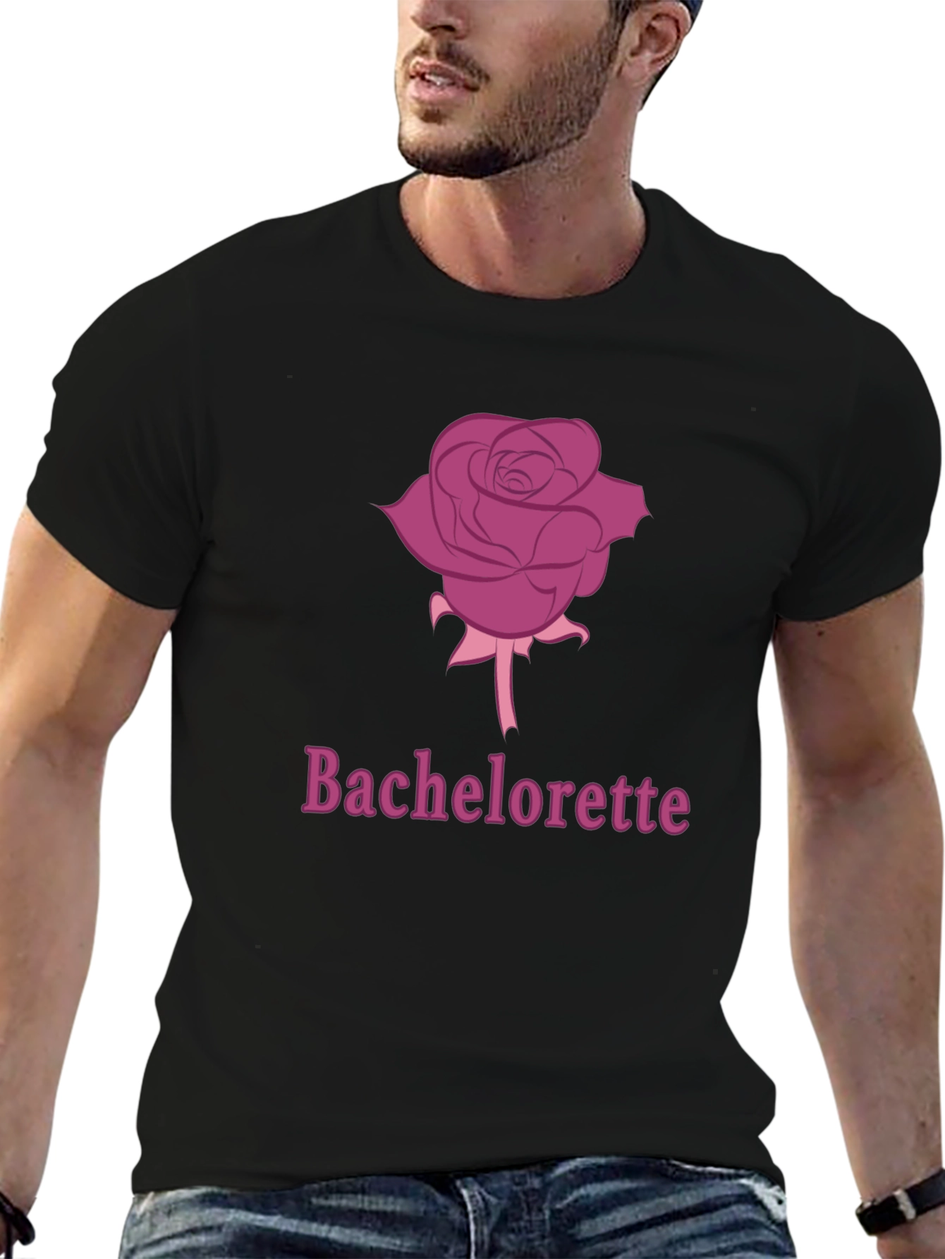 Bachelorette Rose Graphic T-Shirt