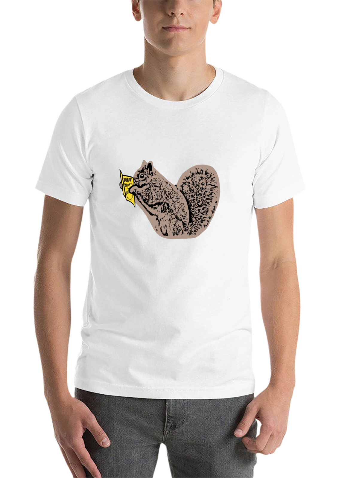 Nut Weekly Squirrel T-Shirt - Black
