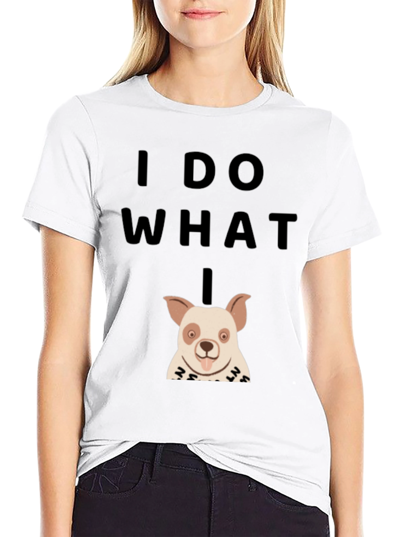 Funny Dog T-Shirt - I Do What I Want