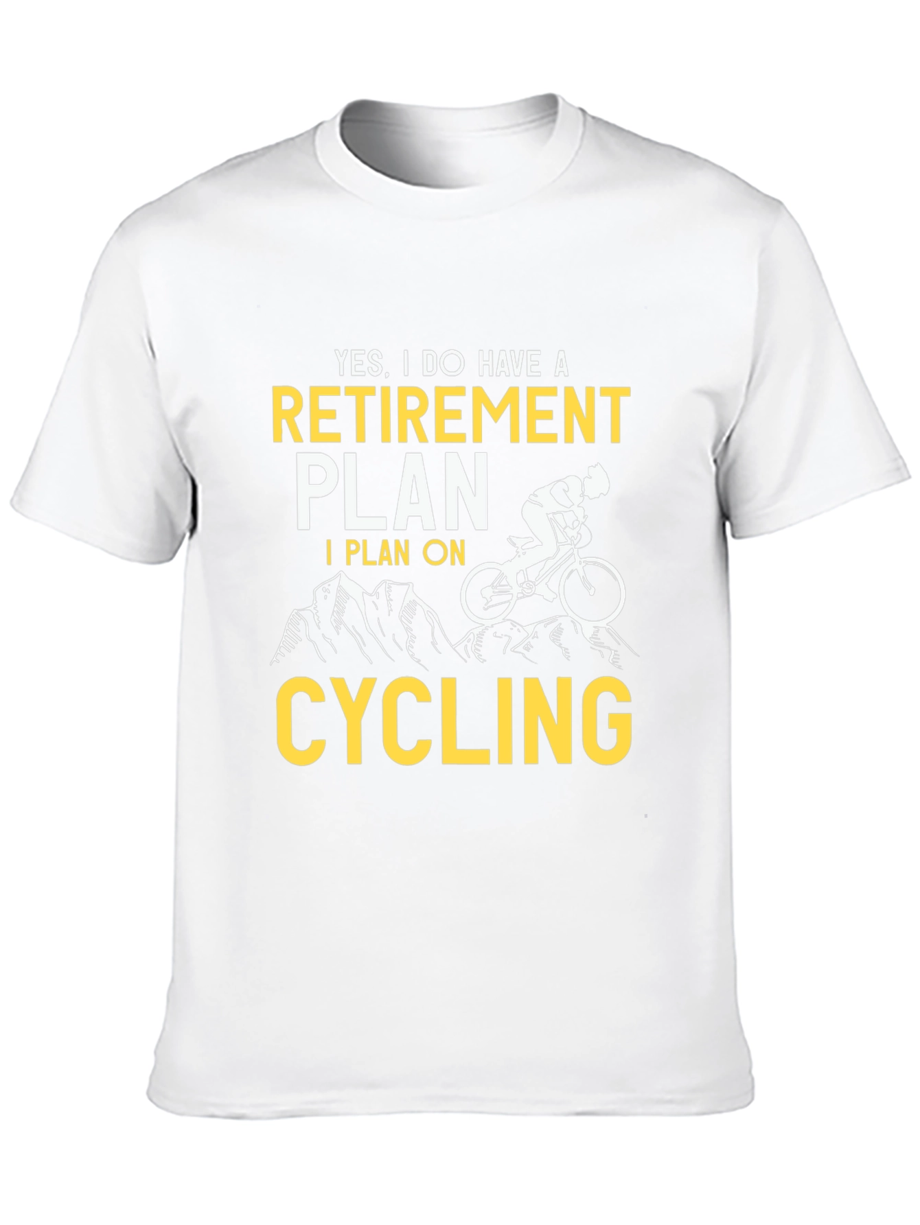 Retirement Plan Cycling T-Shirt