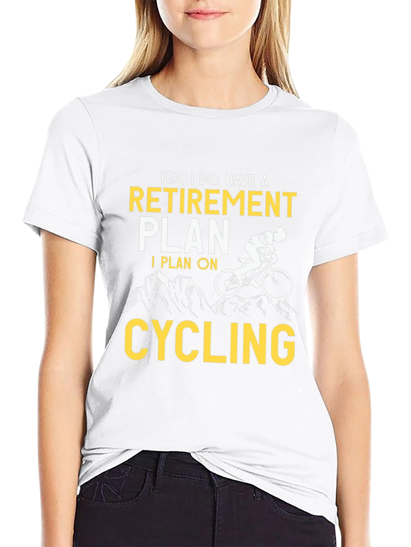 Retirement Plan Cycling T-Shirt