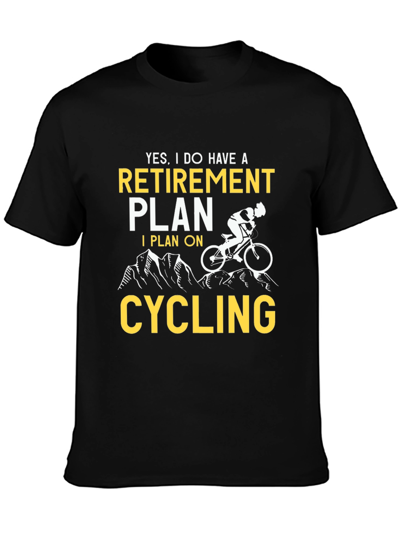Retirement Plan Cycling T-Shirt