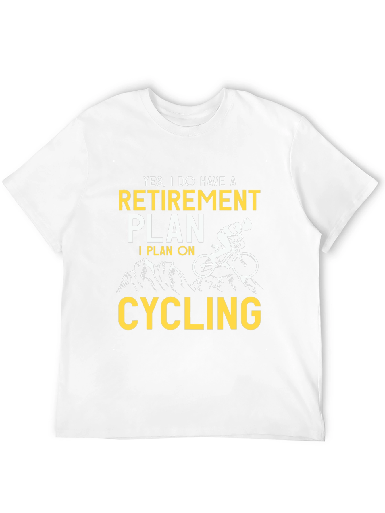 Retirement Plan Cycling T-Shirt