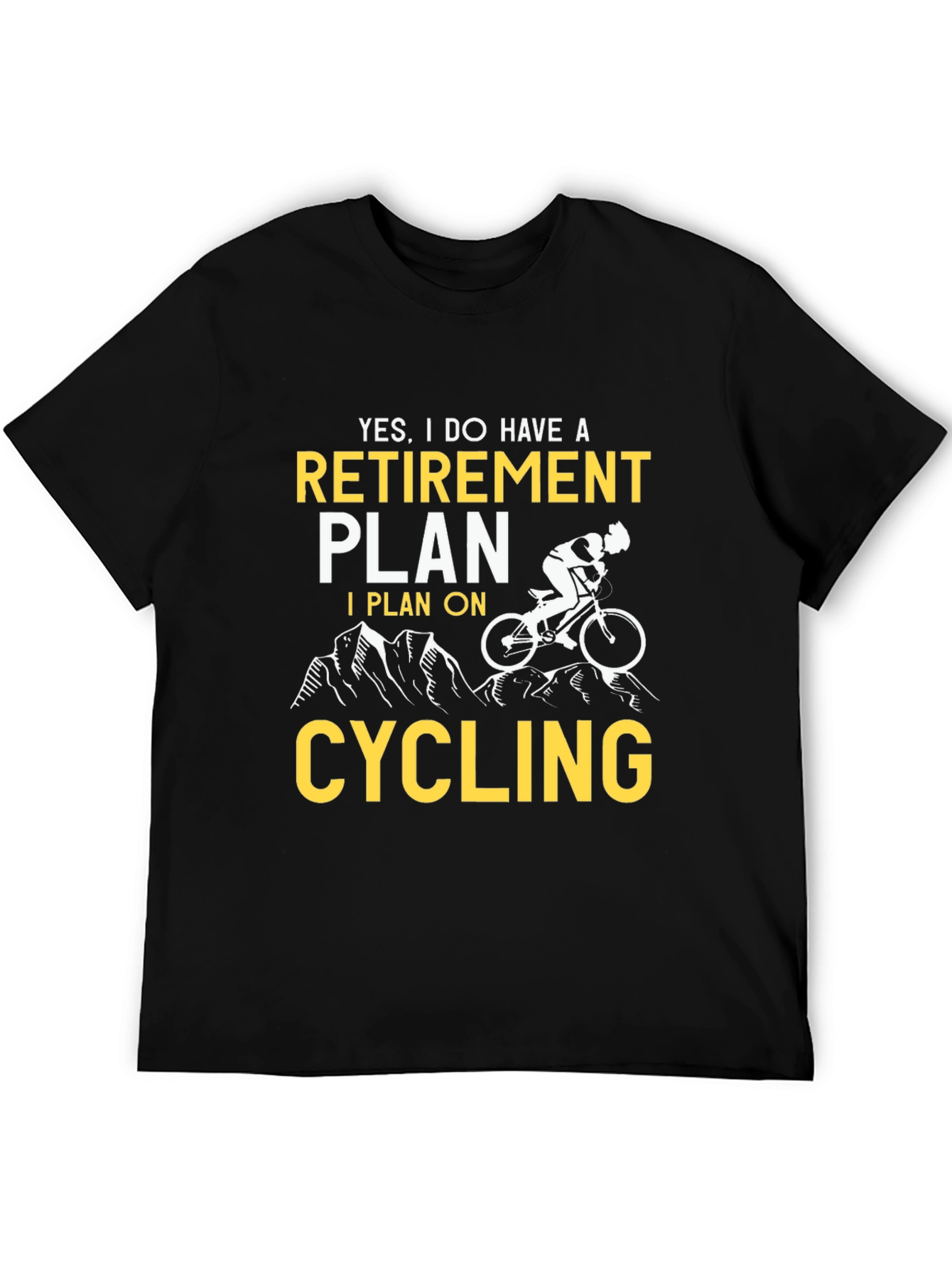 Retirement Plan Cycling T-Shirt