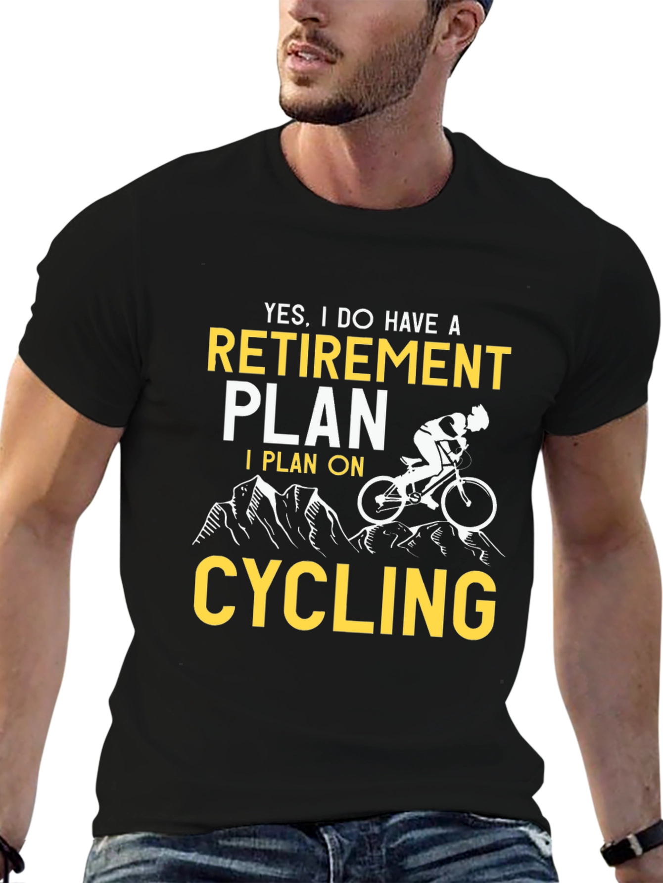 Retirement Plan Cycling T-Shirt