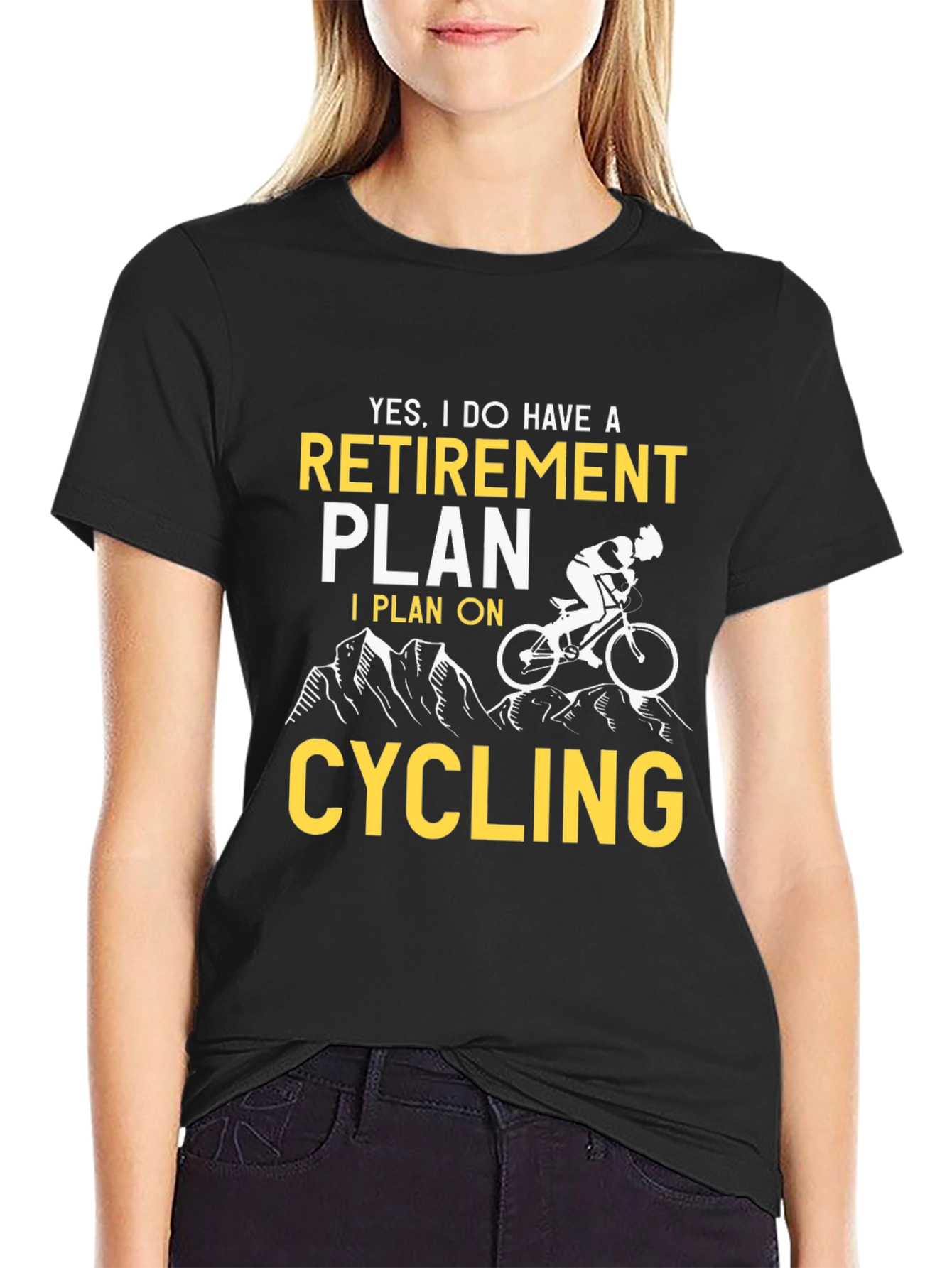 Retirement Plan Cycling T-Shirt