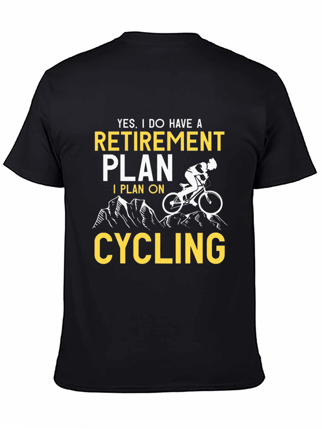 Retirement Plan Cycling T-Shirt