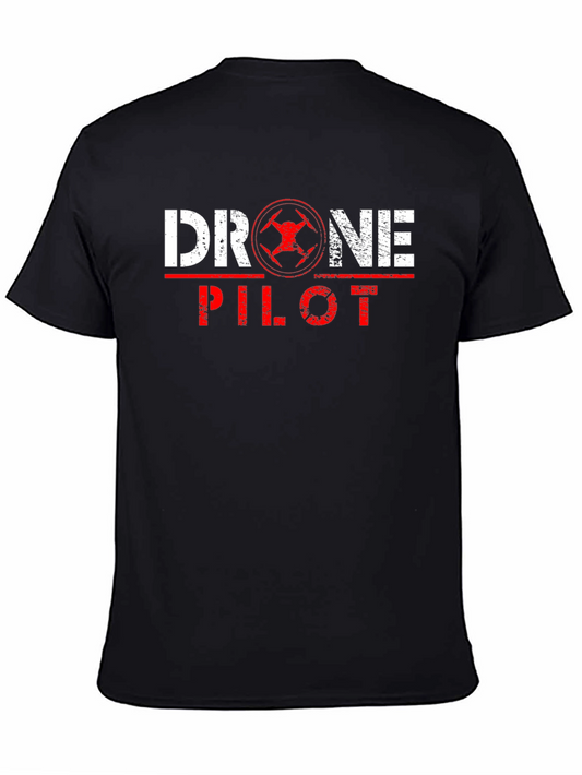 Drone Pilot Graphic T-Shirt - Aviation Enthusiast Tee