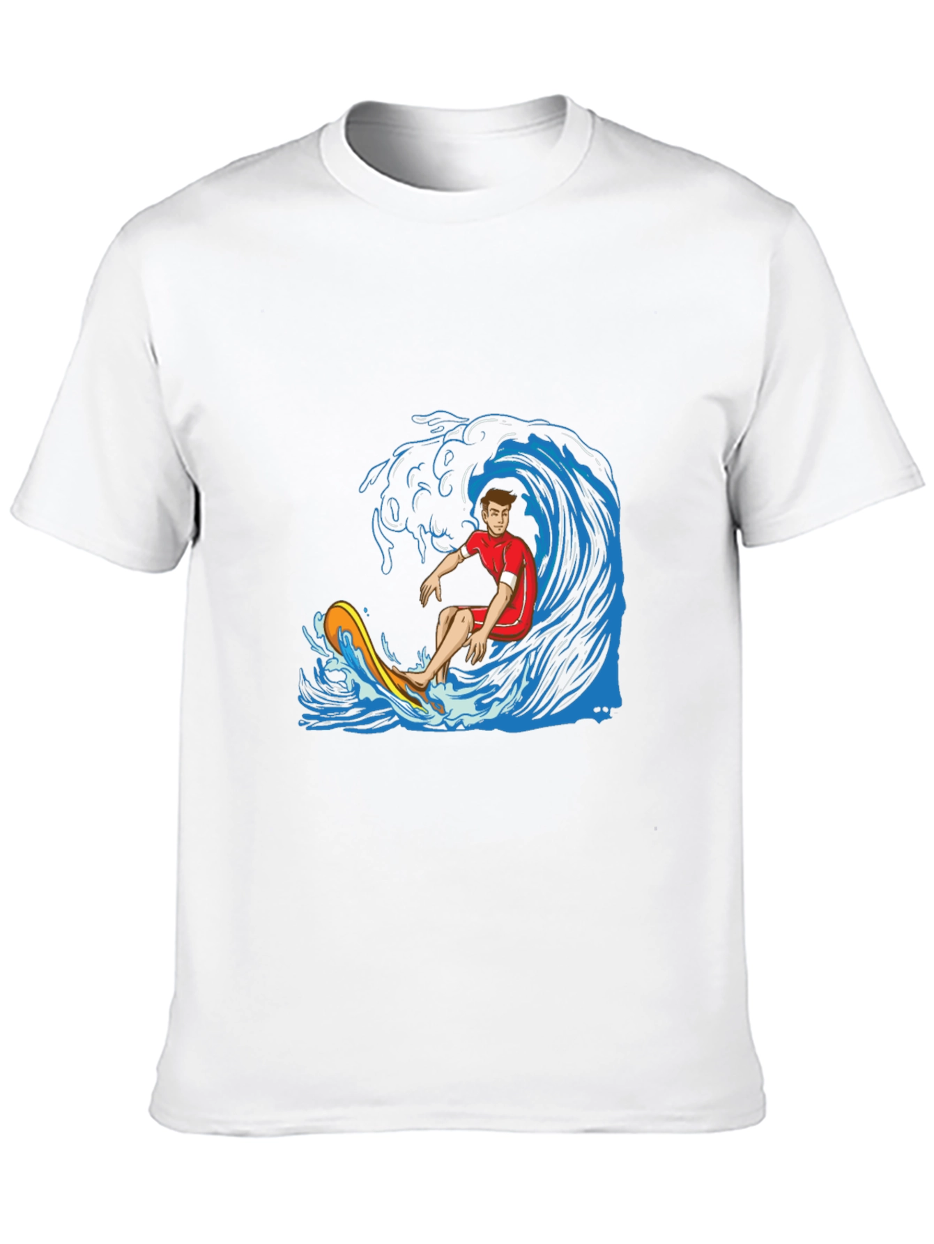 Surfing Wave Graphic T-Shirt