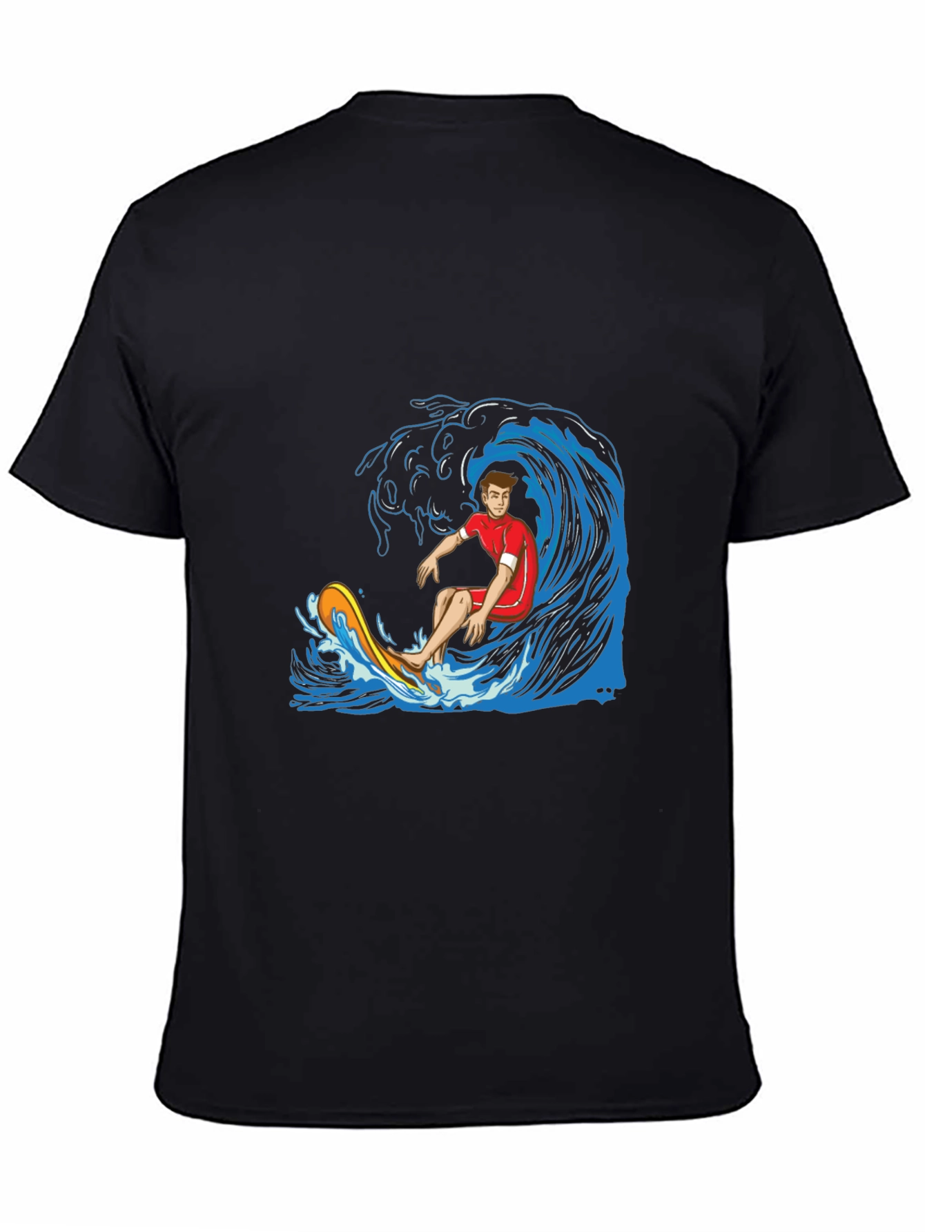 Surfing Wave Graphic T-Shirt