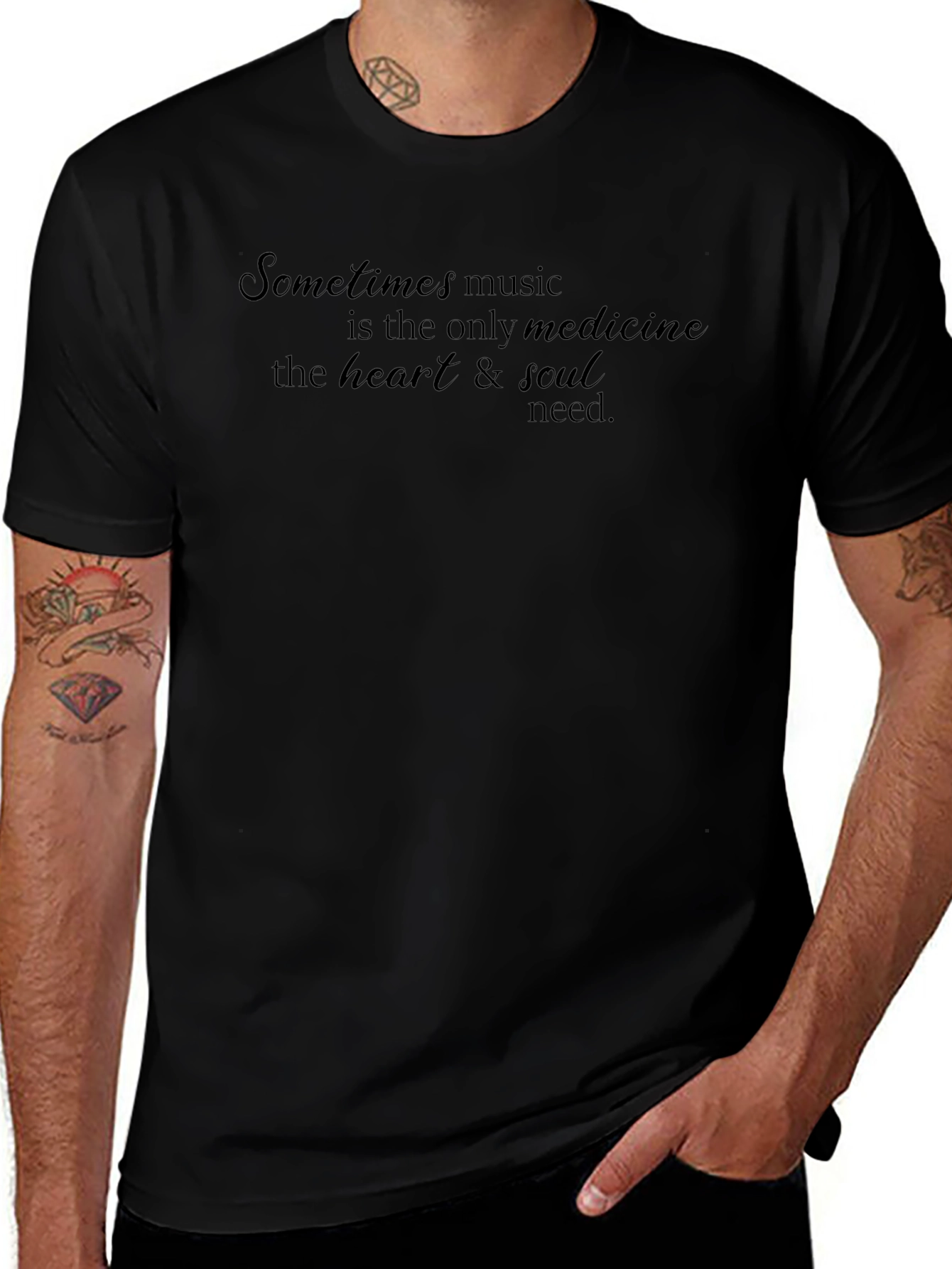 Music Medicine T-Shirt - Comfort & Style