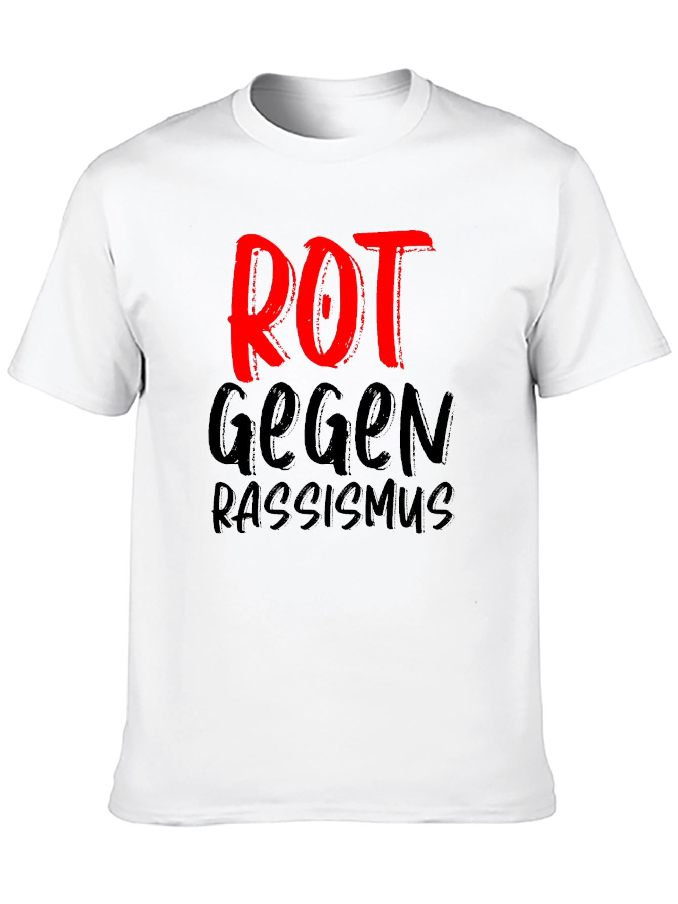 ROT Gegen Rassismus Tee - Anti-Racism T-Shirt