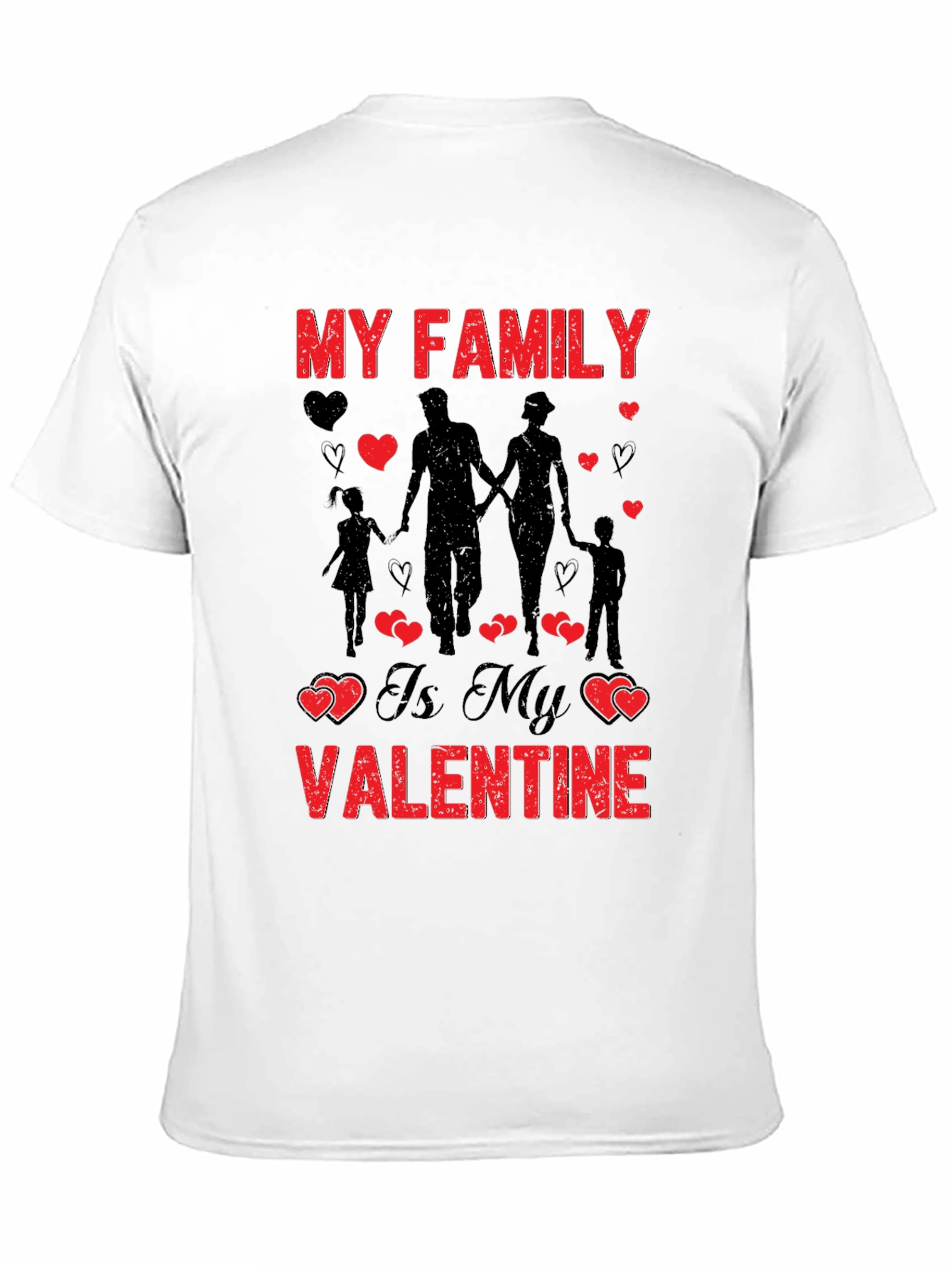 My Family Valentines Day Graphic Tee