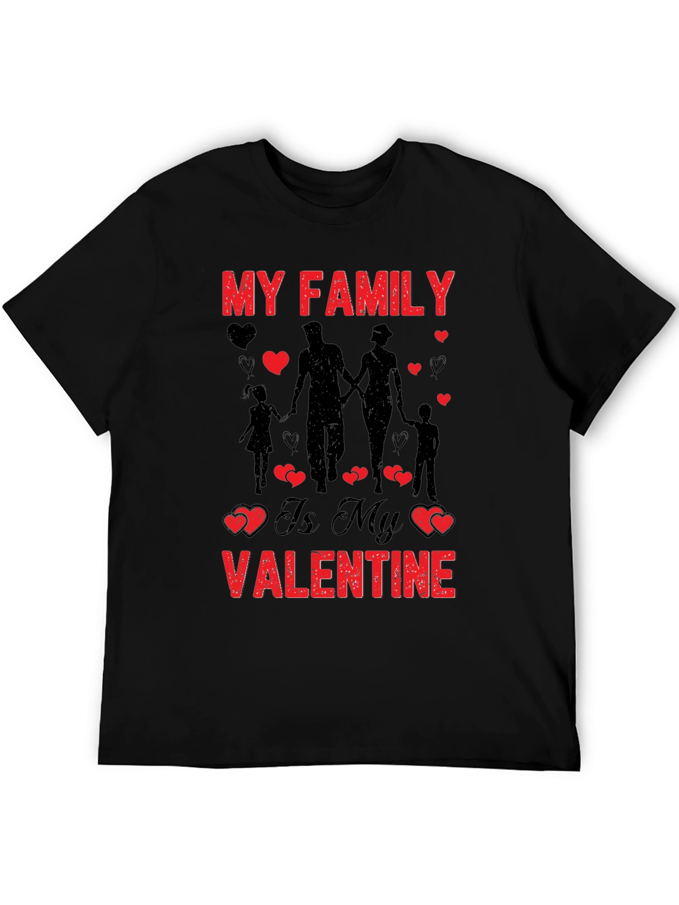 My Family Valentines Day Graphic Tee