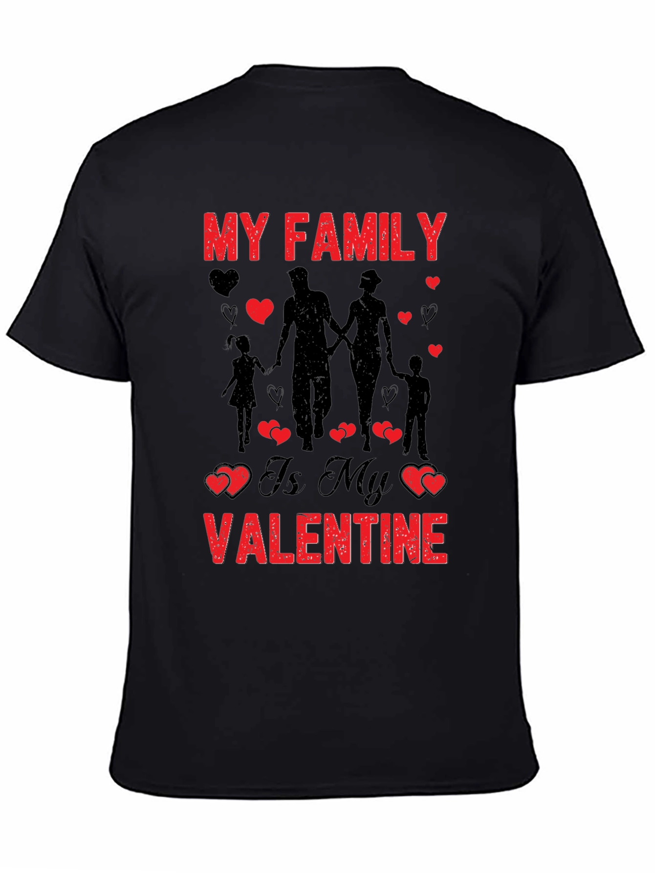 My Family Valentines Day Graphic Tee