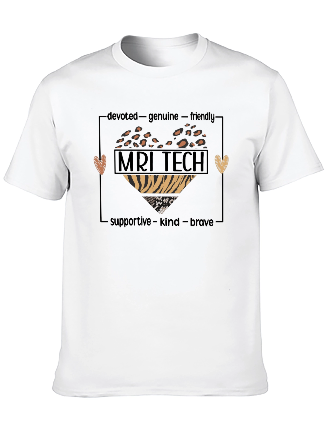 MRI Tech Heart Graphic T-Shirt