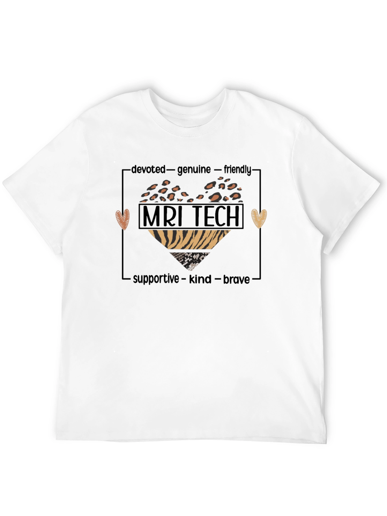 MRI Tech Heart Graphic T-Shirt