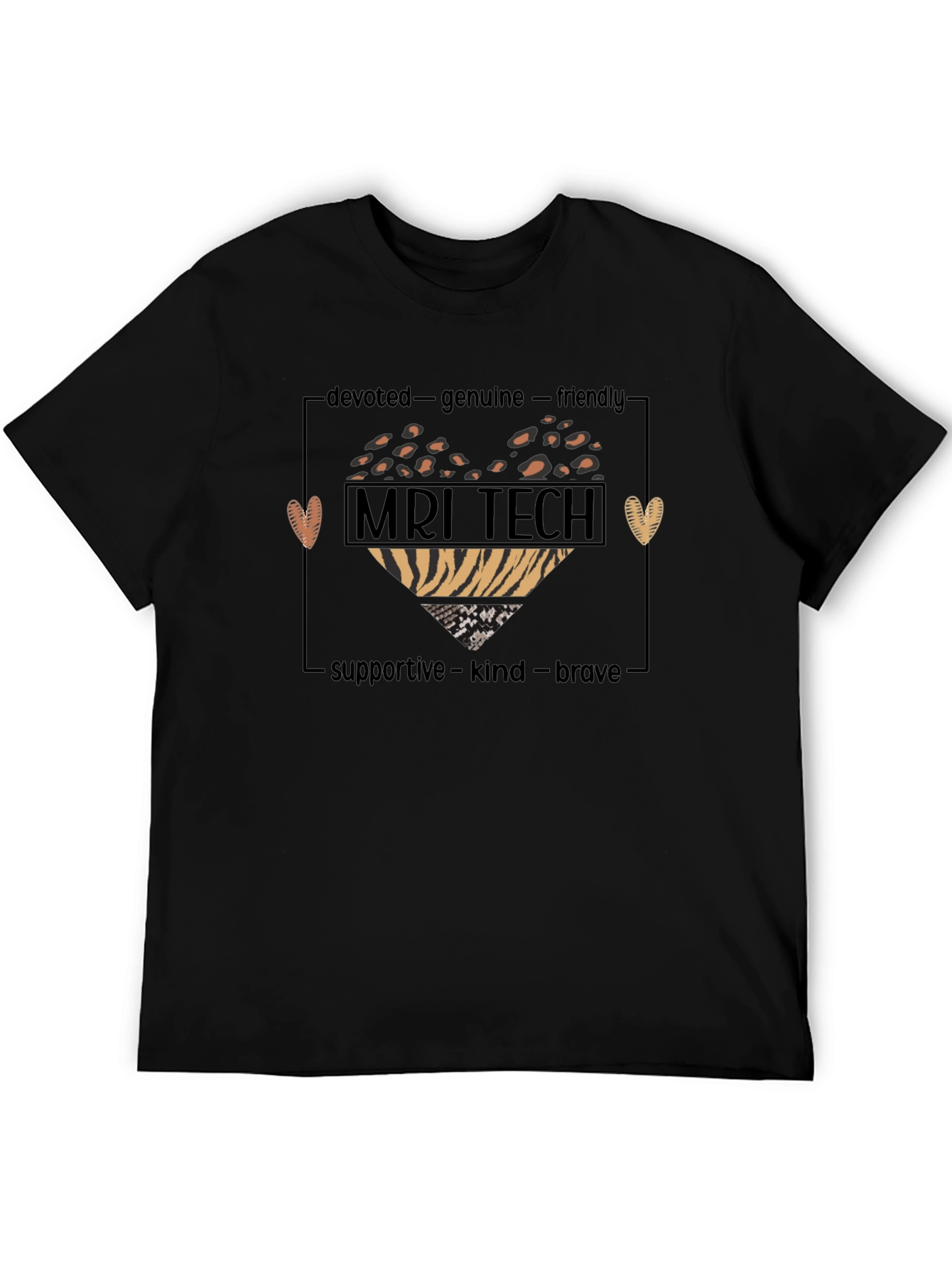 MRI Tech Heart Graphic T-Shirt