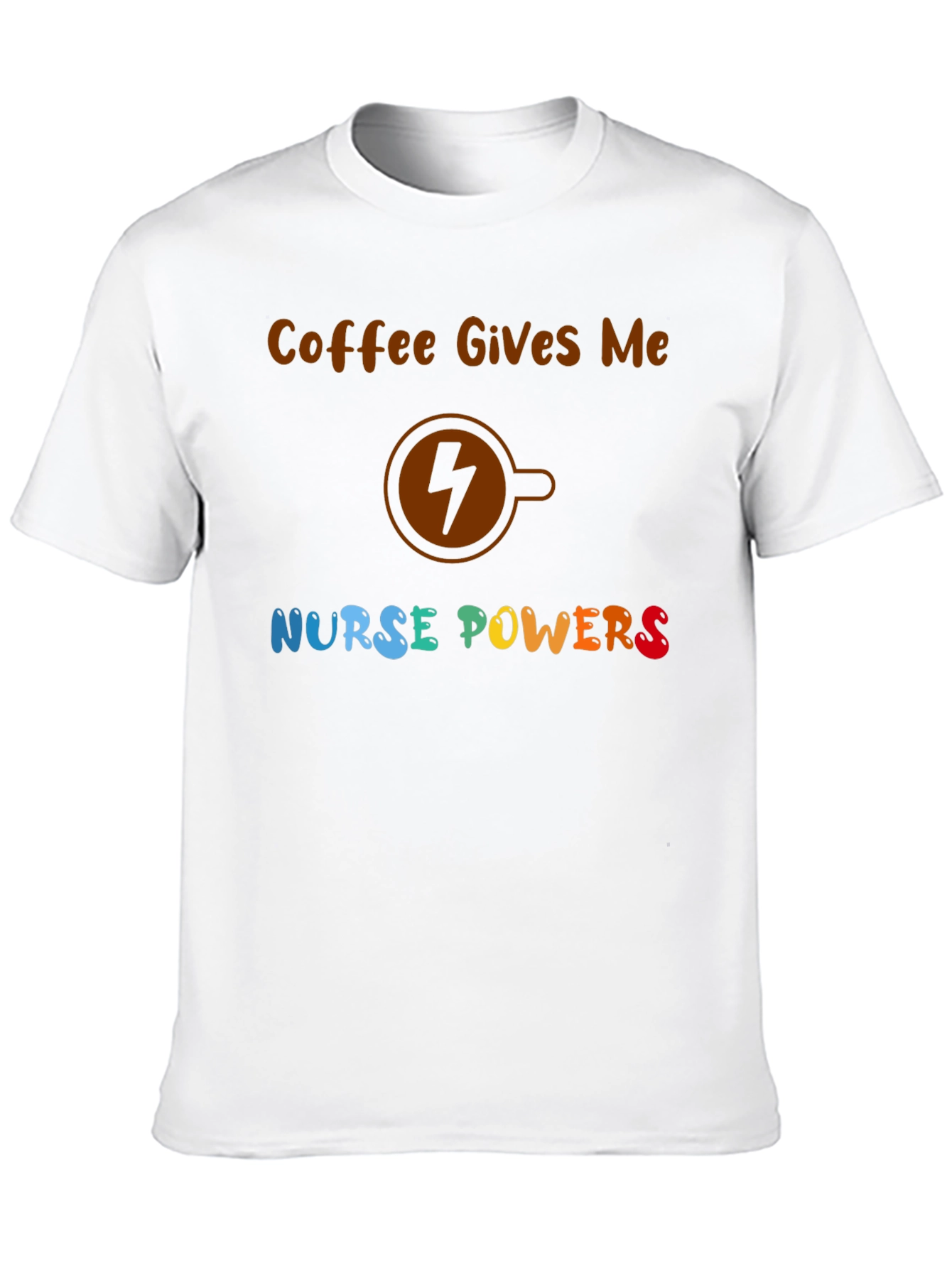 Coffee Nurse Powers Graphic Tee