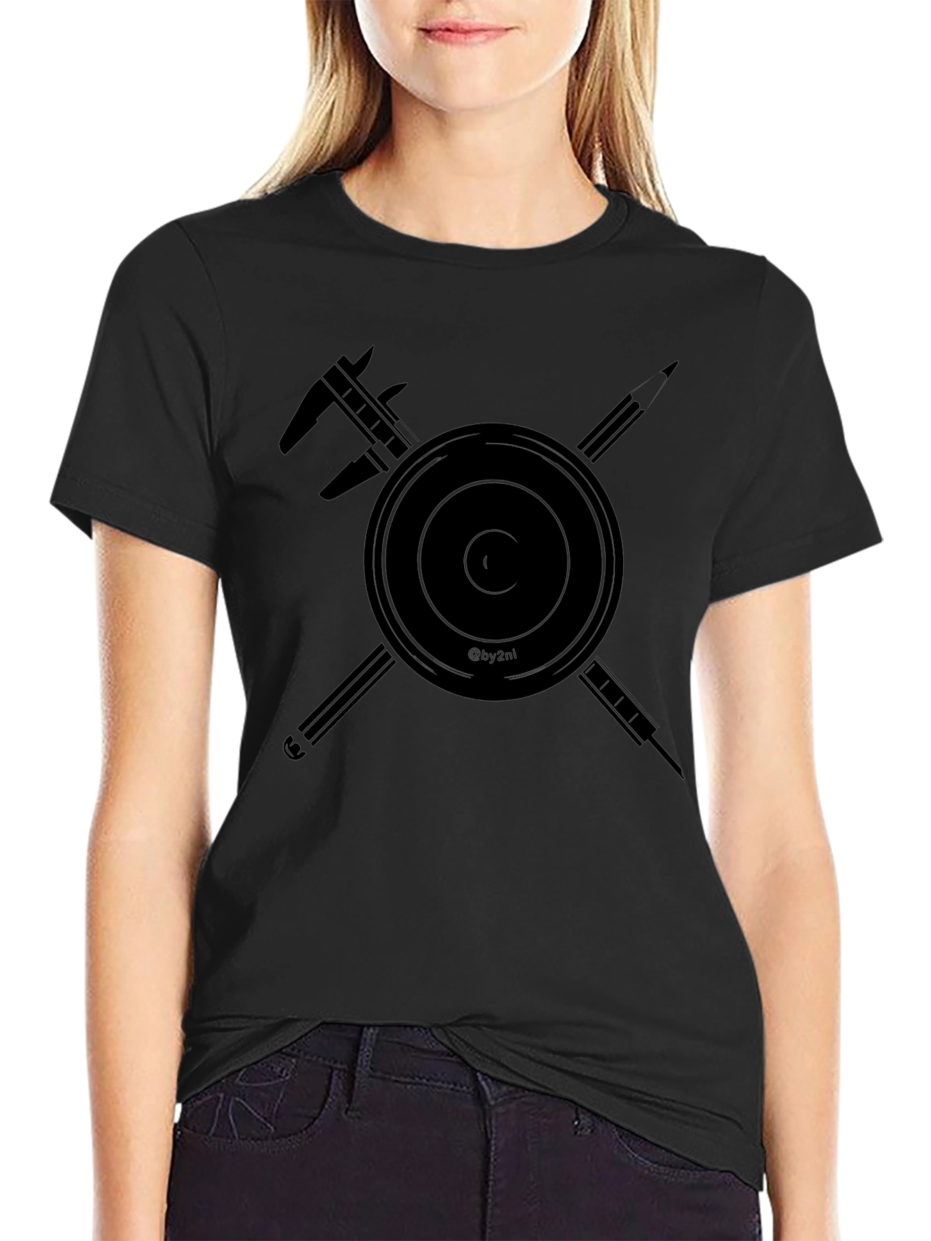 Precision Craft Tee - Black Graphic T-Shirt