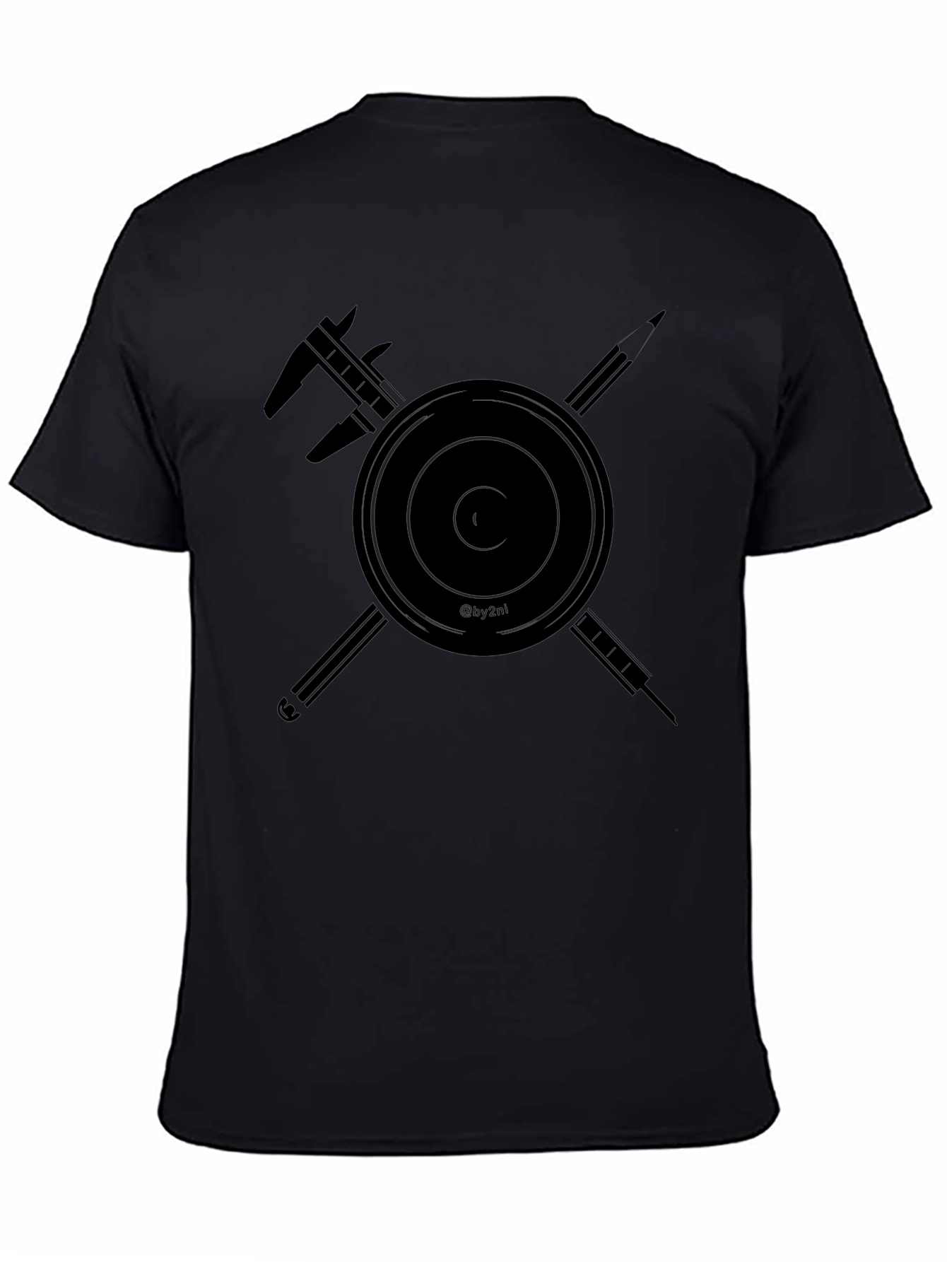 Precision Craft Tee - Black Graphic T-Shirt