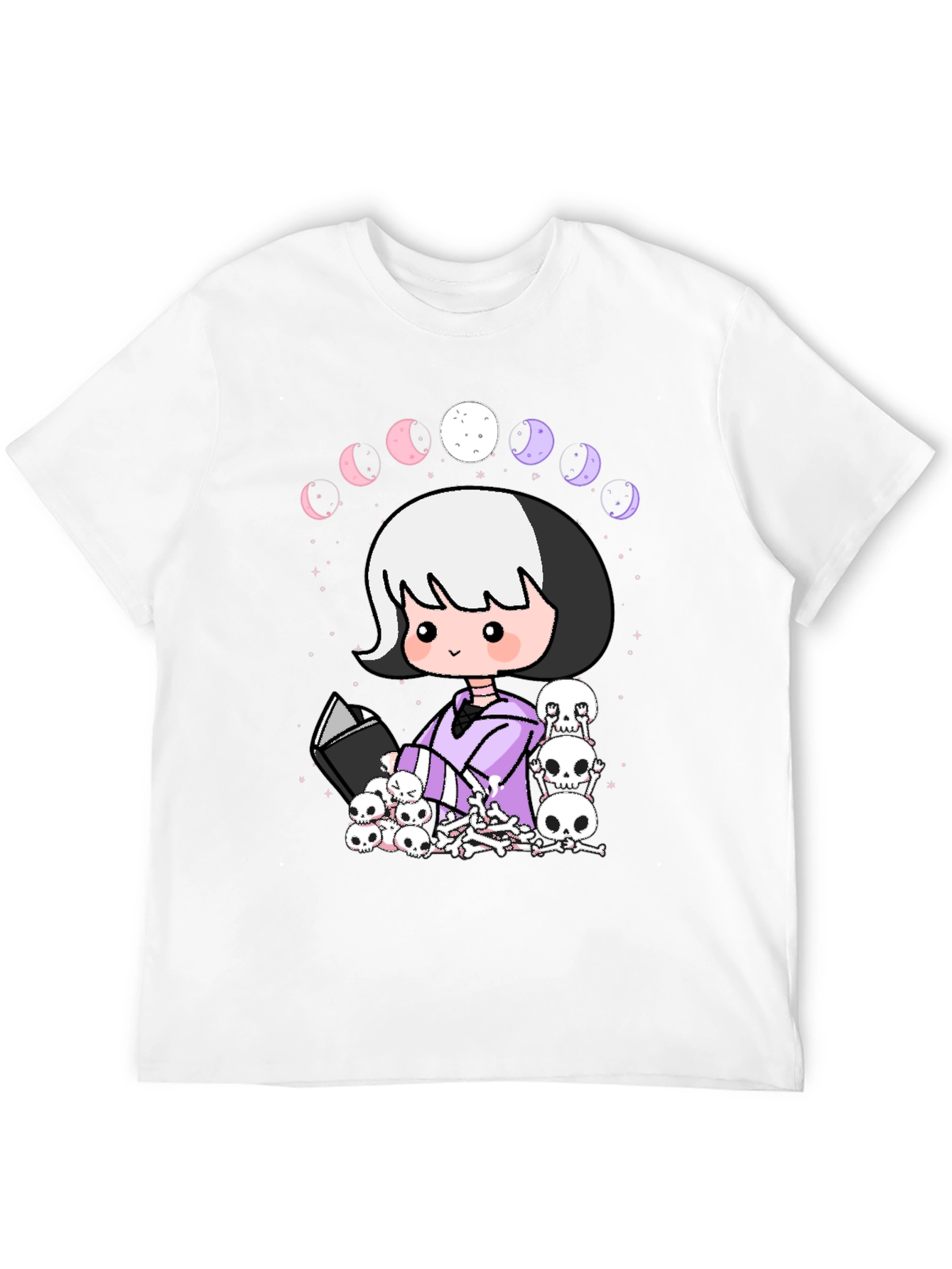 Gothic Moon Phase T-Shirt
