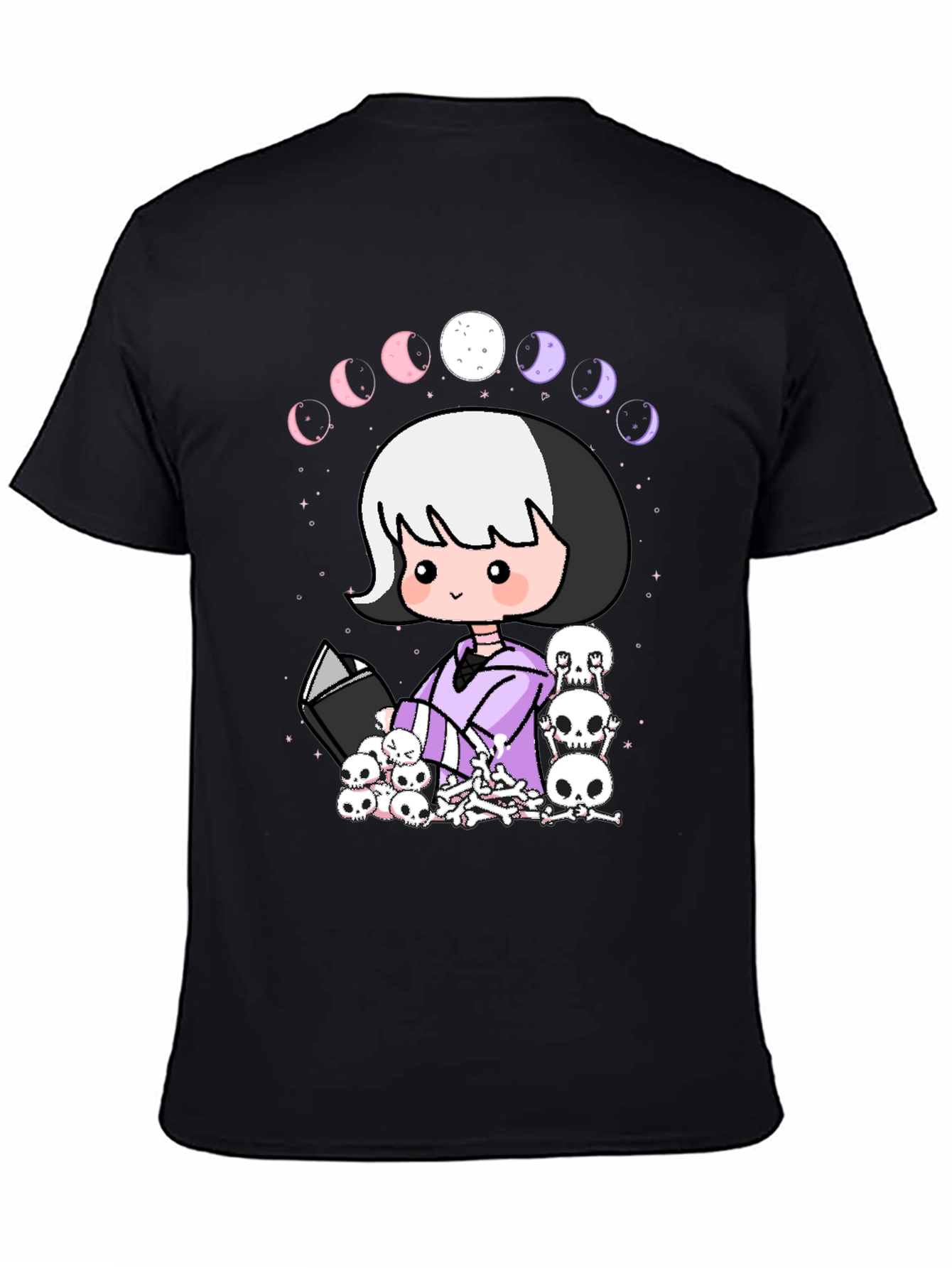 Gothic Moon Phase T-Shirt