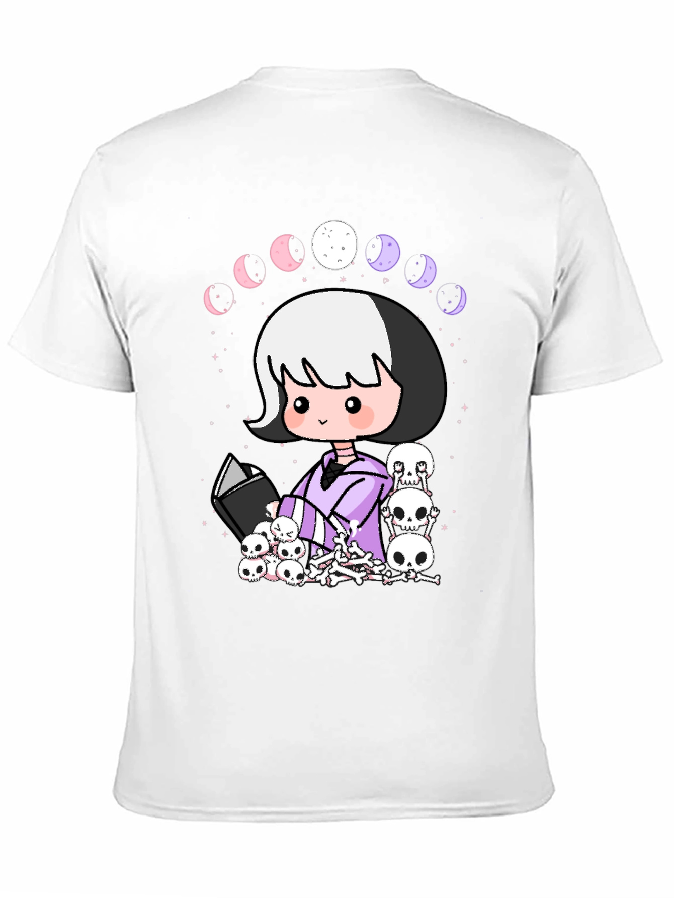 Gothic Moon Phase T-Shirt