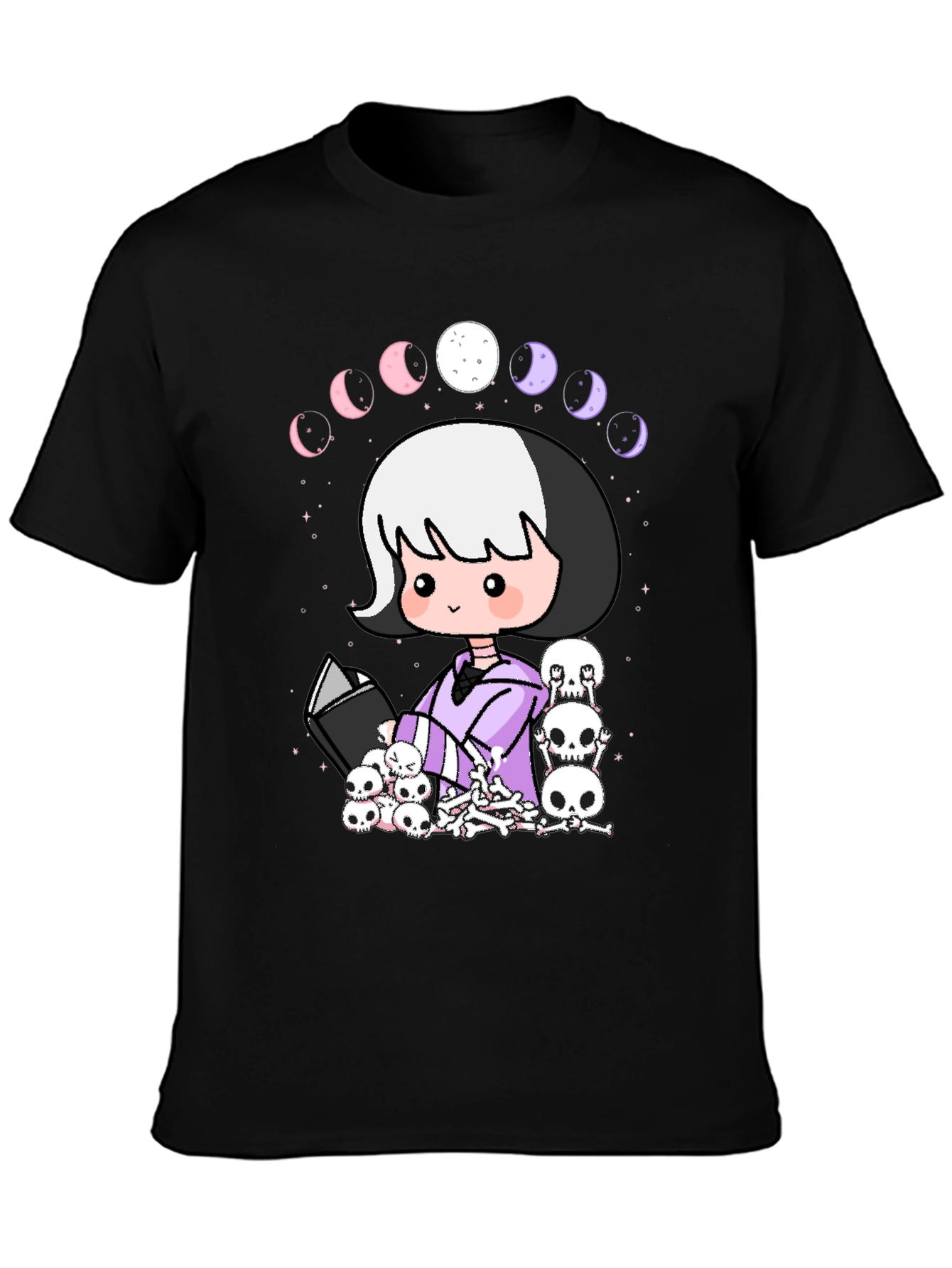Gothic Moon Phase T-Shirt