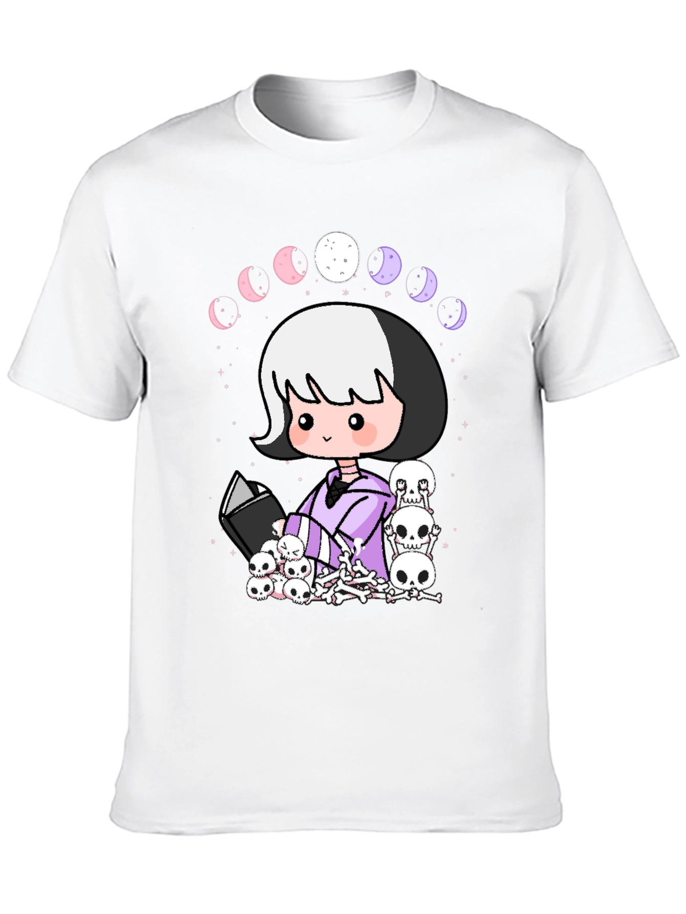Gothic Moon Phase T-Shirt