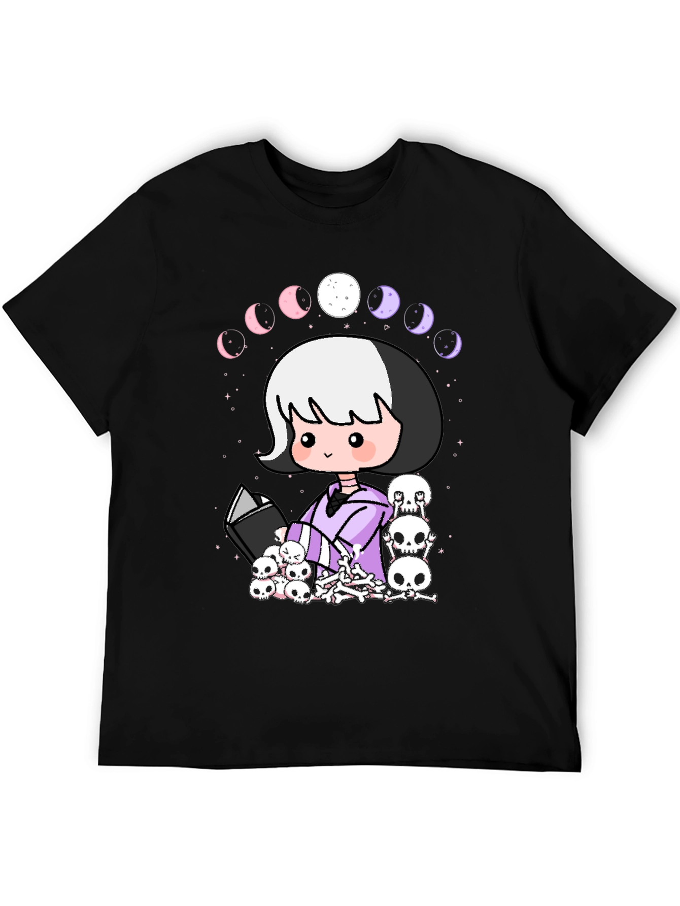 Gothic Moon Phase T-Shirt