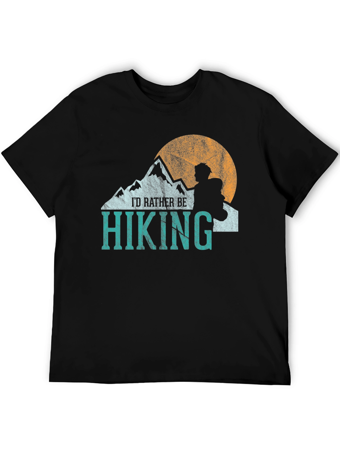 Hiking Graphic Tee - Id Rather Be Hiking