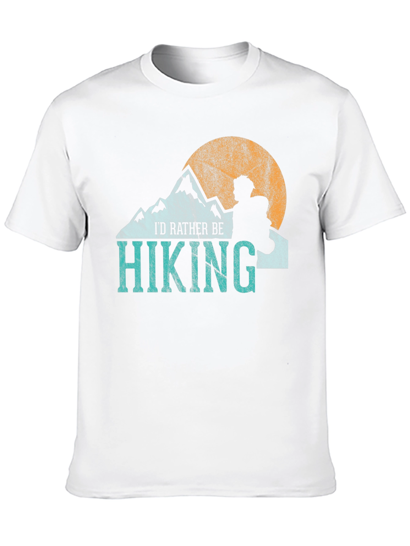 Hiking Graphic Tee - Id Rather Be Hiking